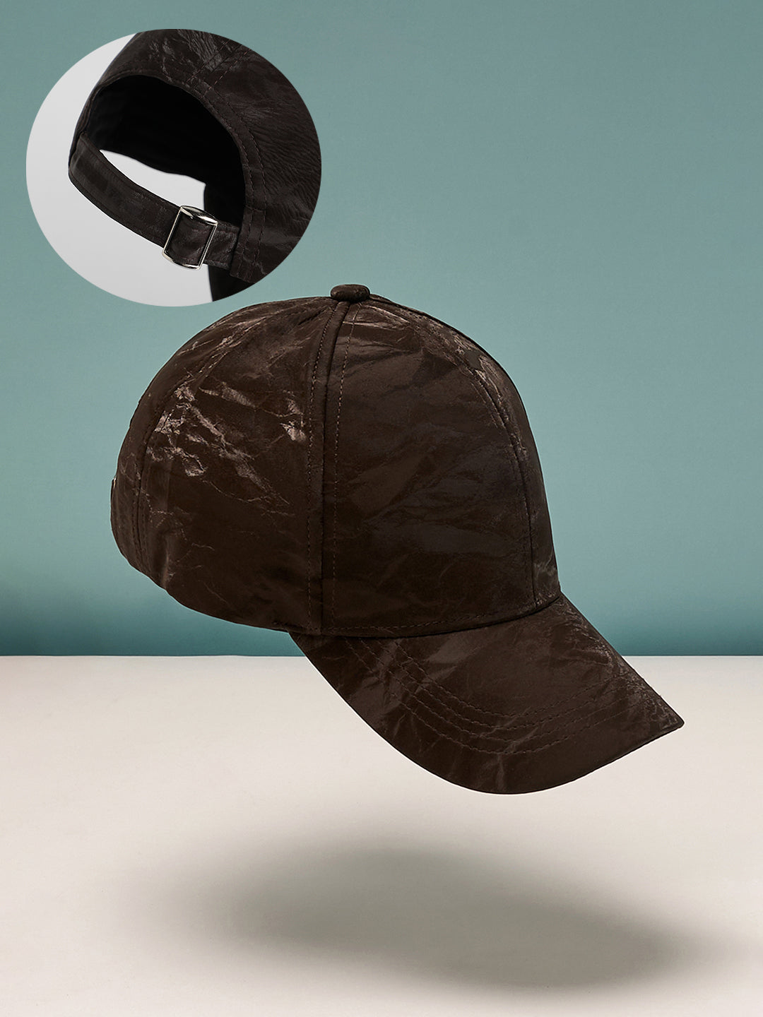 The Suede Baseball Cap - Coffee Brown