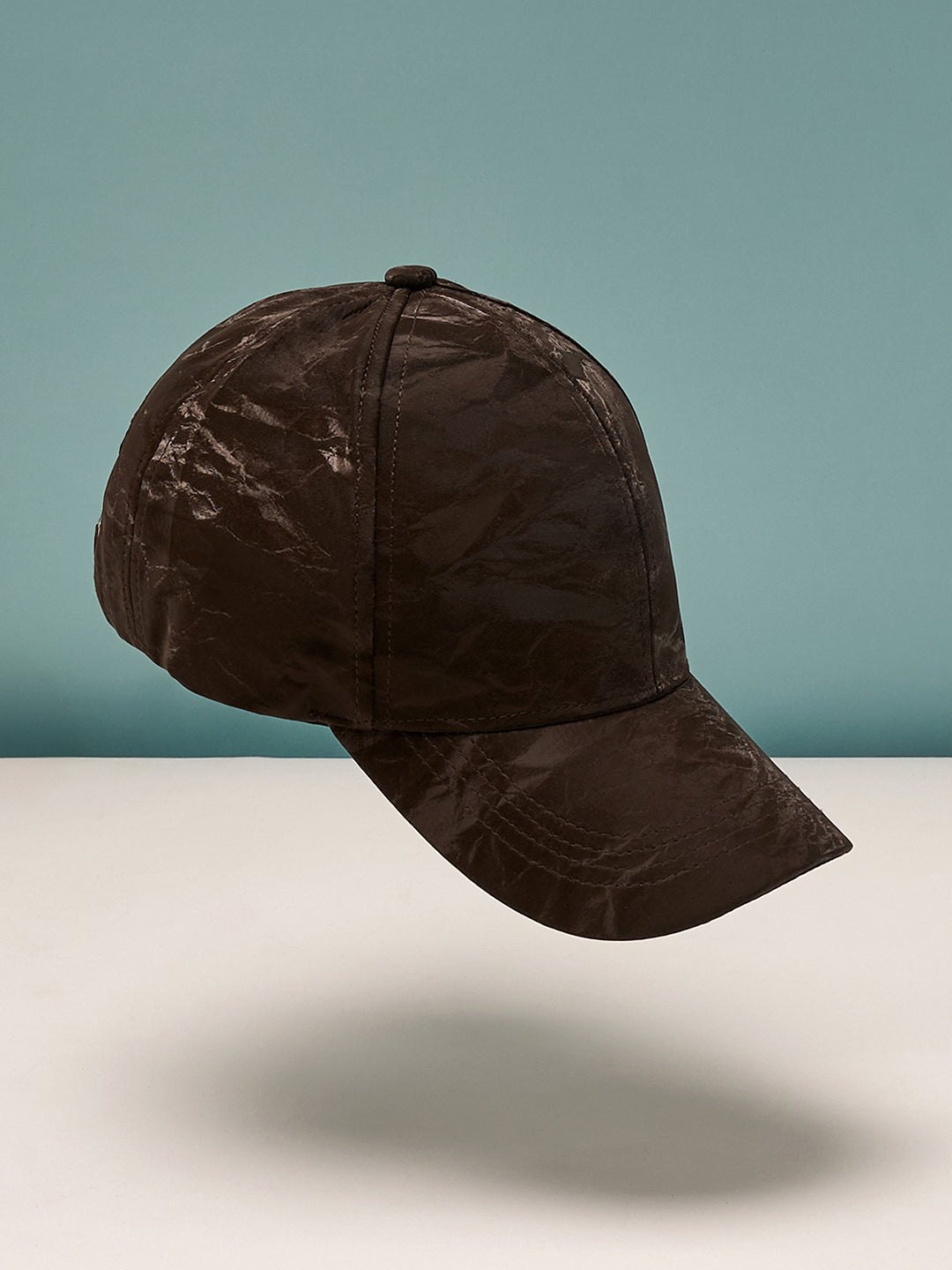 The Suede Baseball Cap - Coffee Brown