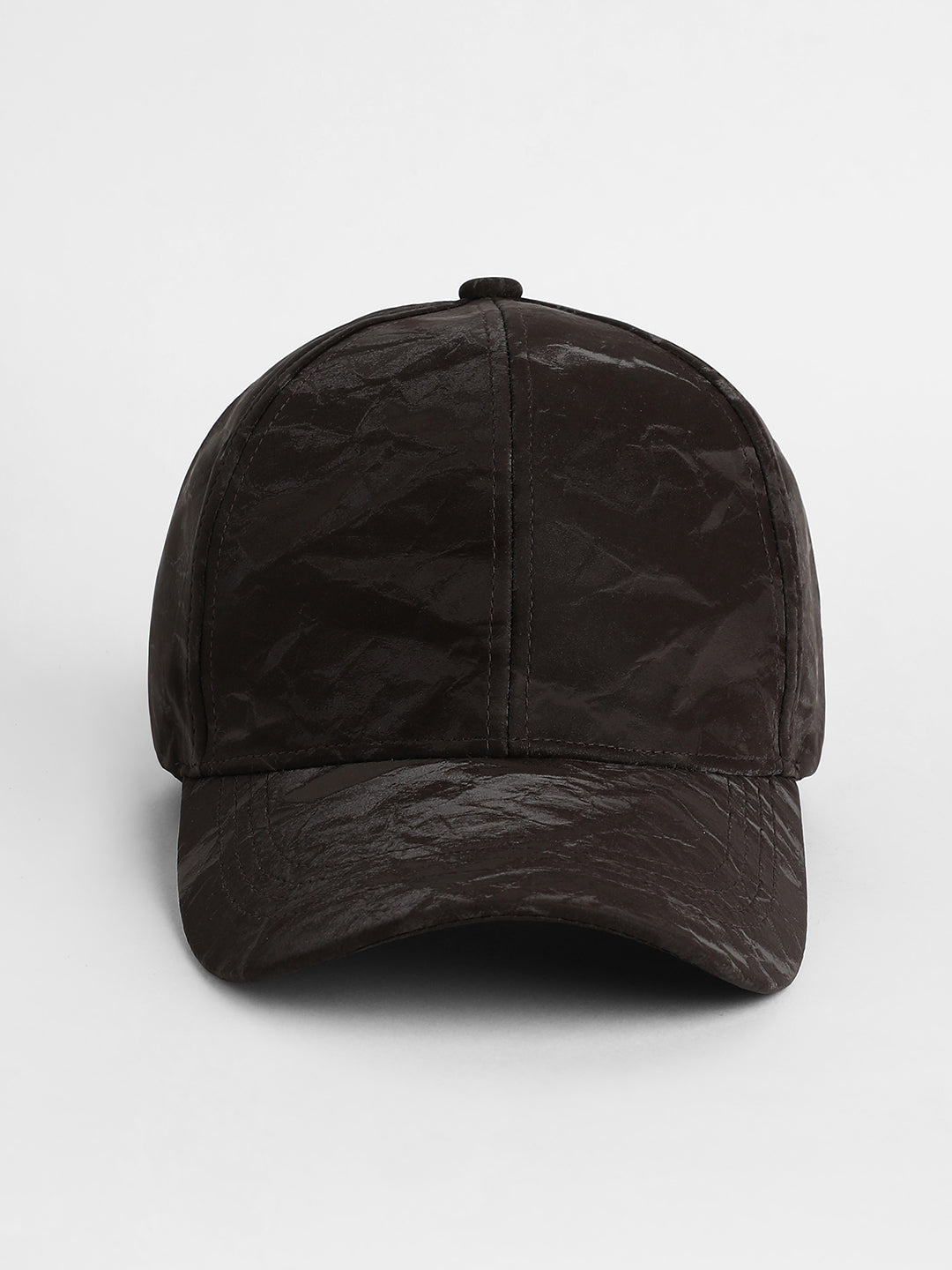 The Suede Baseball Cap - Coffee Brown