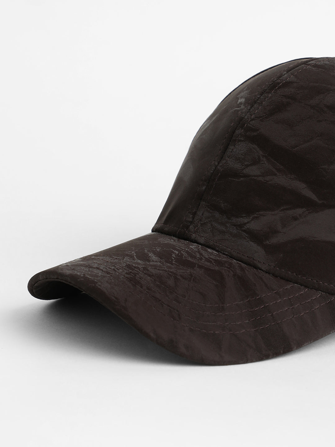 The Suede Baseball Cap - Coffee Brown