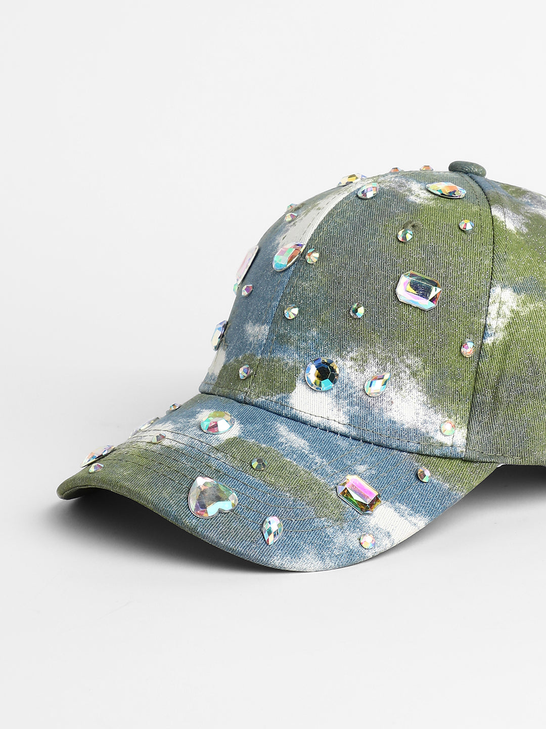 Crystal Ombre Basketball Cap - Lapis Blue & Jungle Green