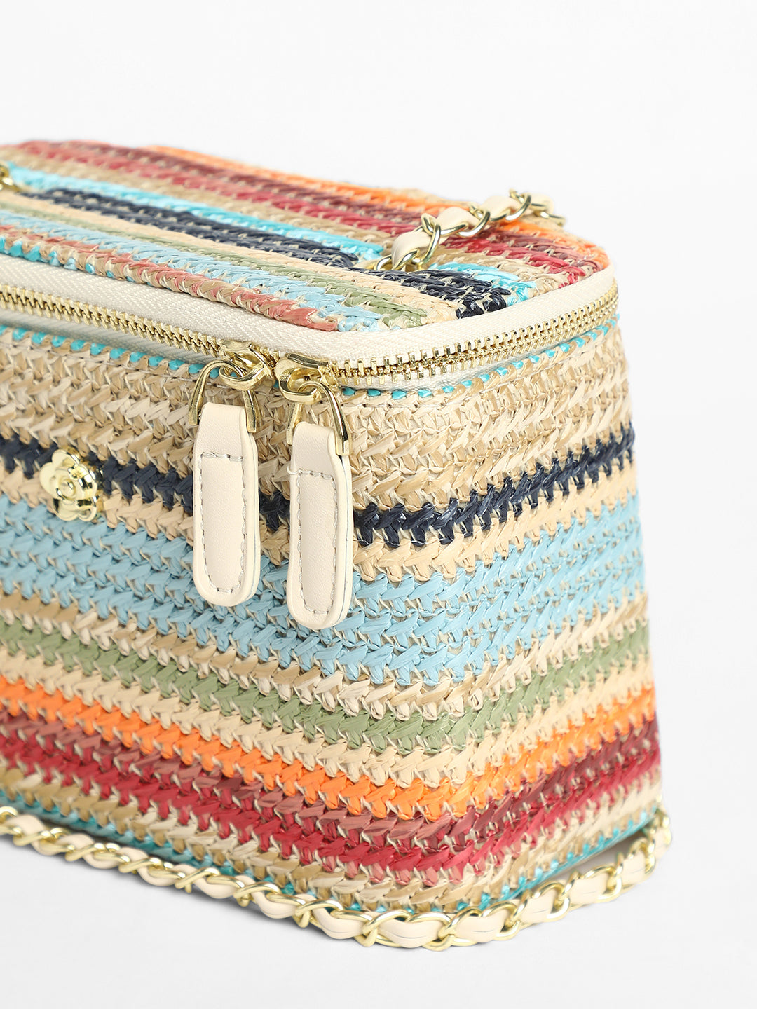 The Straw Box Bucket Bag