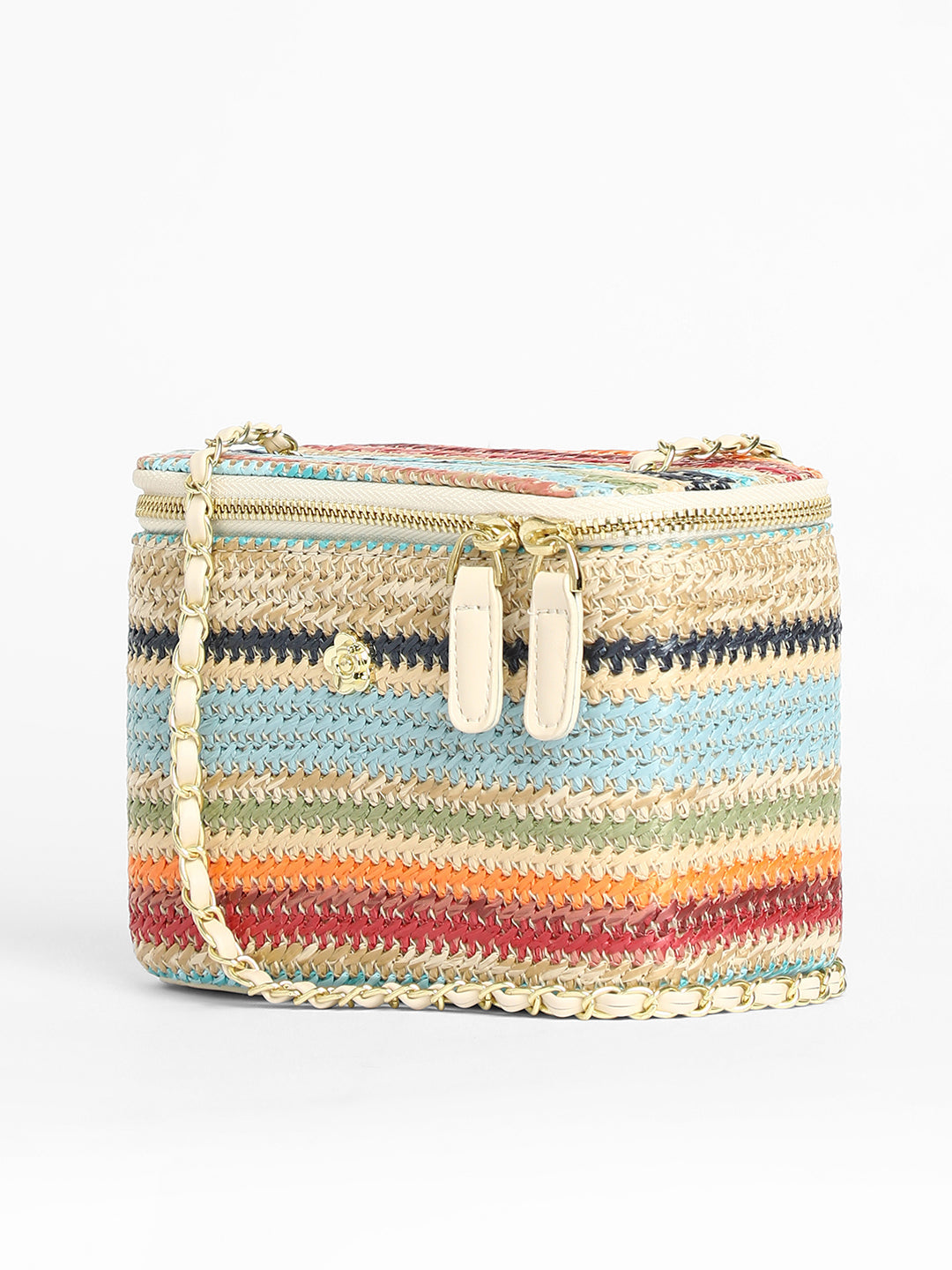 The Straw Box Bucket Bag