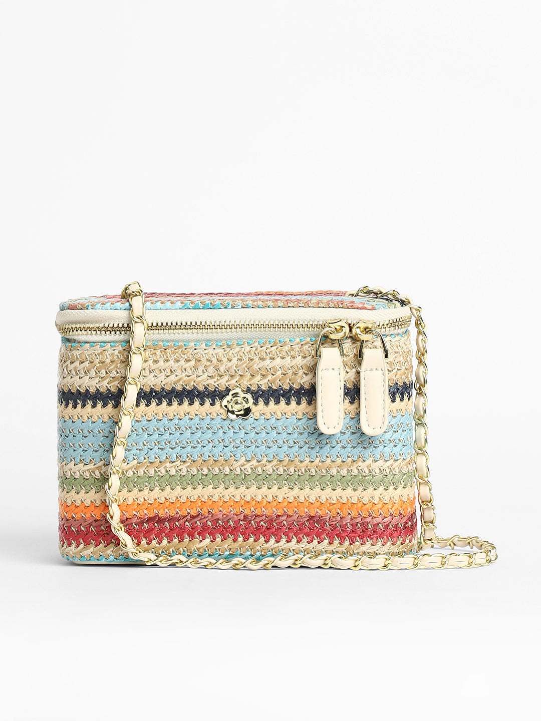 The Straw Box Bucket Bag