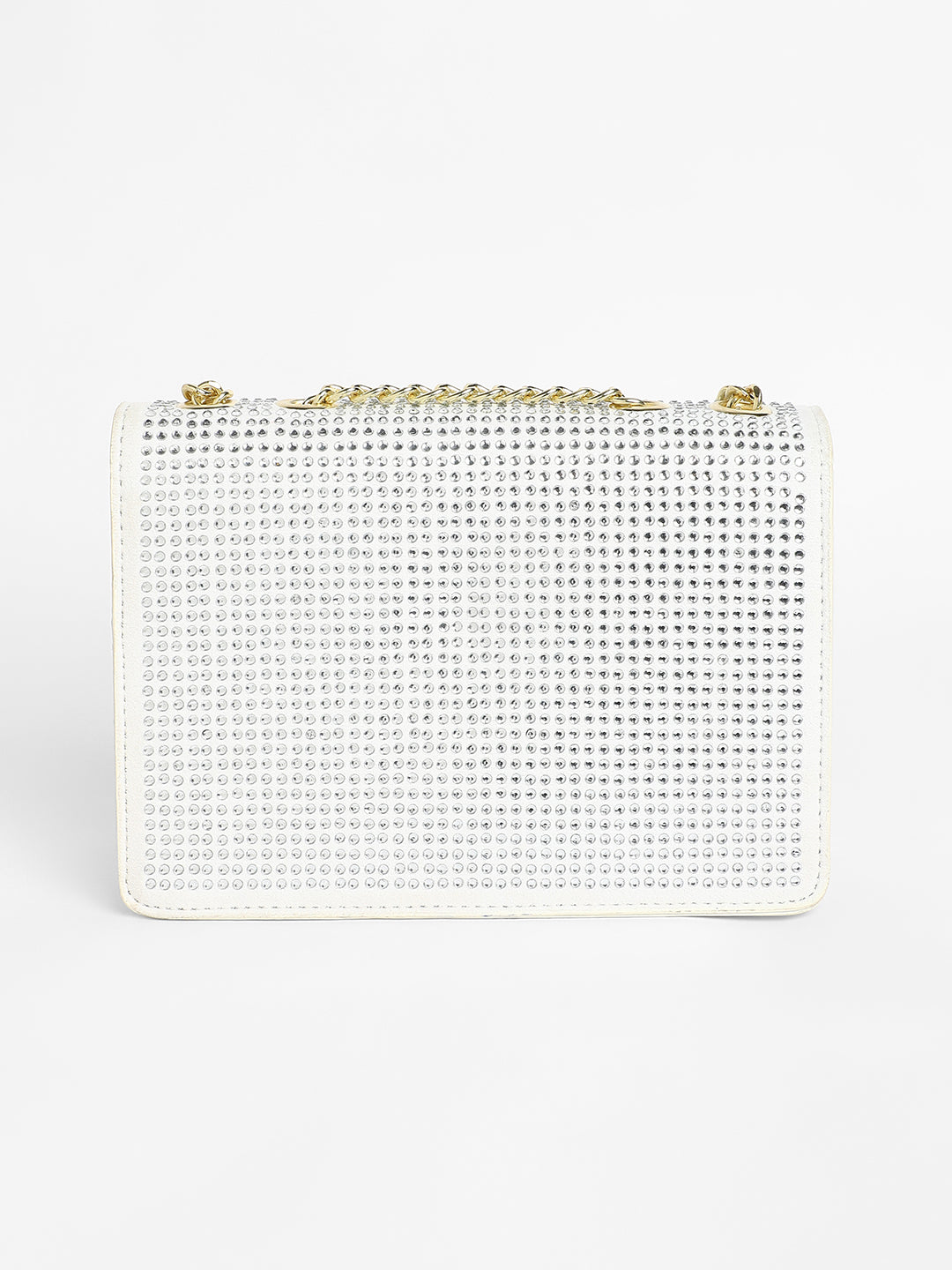 Women's The Stud Sling Bag - Ivory White