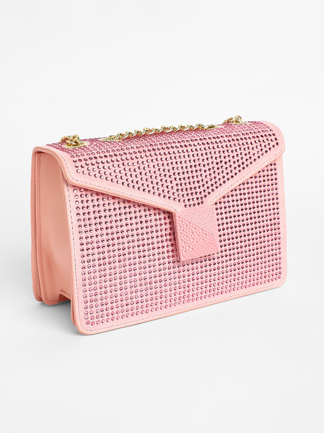 The Stud Sling Bag - Blush Pink