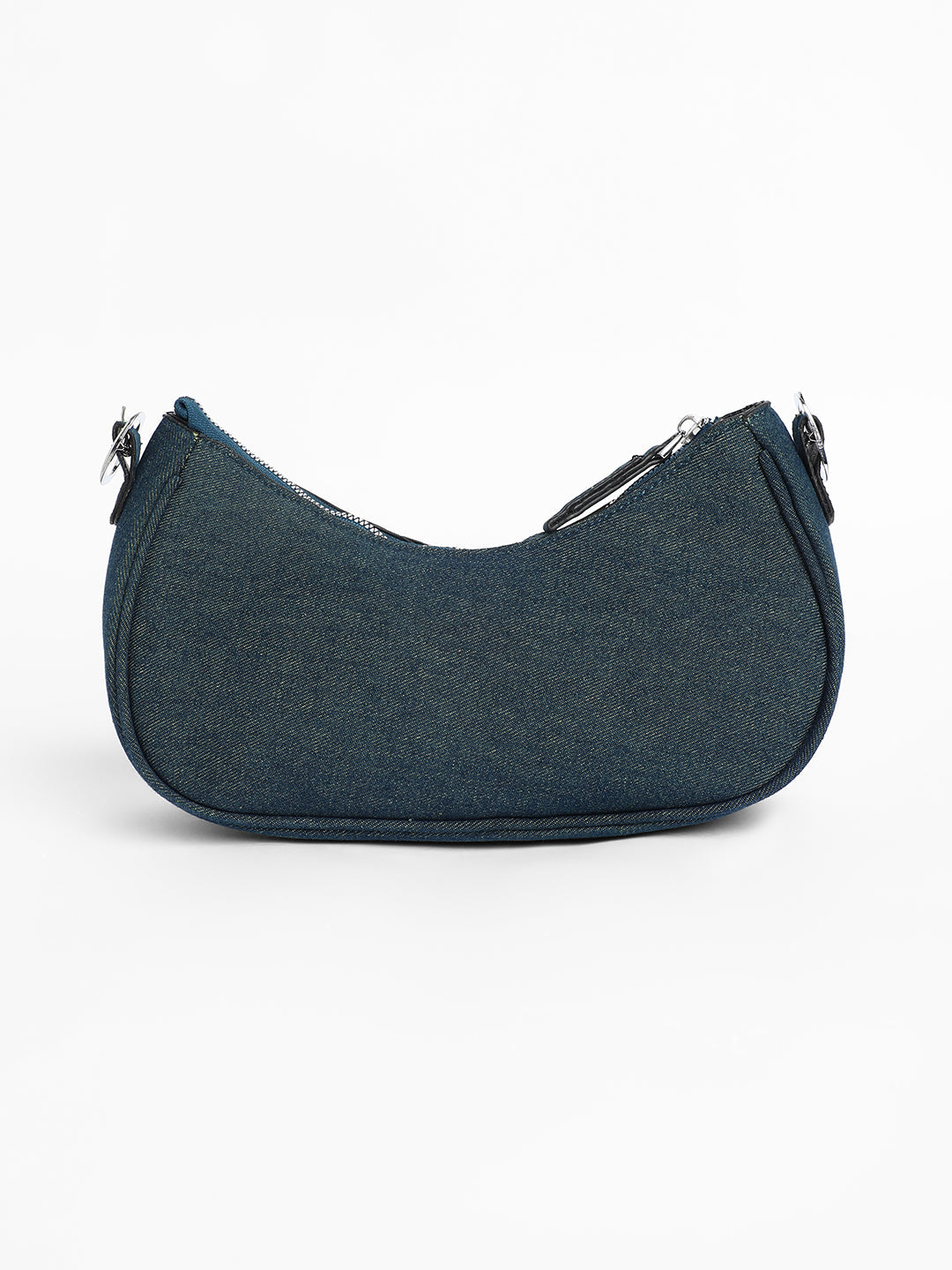 The Denim Shoulder Bag - Navy Blue