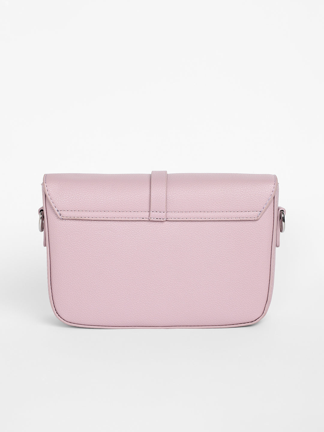 The Hanging Buckle Sling Bag - Nude Pink