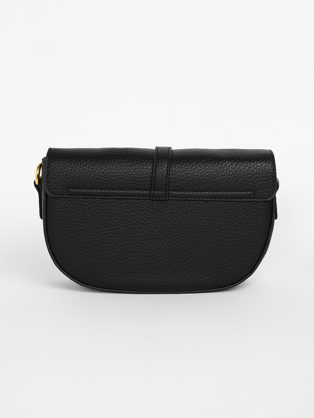 Women's The Tang-Buckle Shoulder Bag - Midnight Black