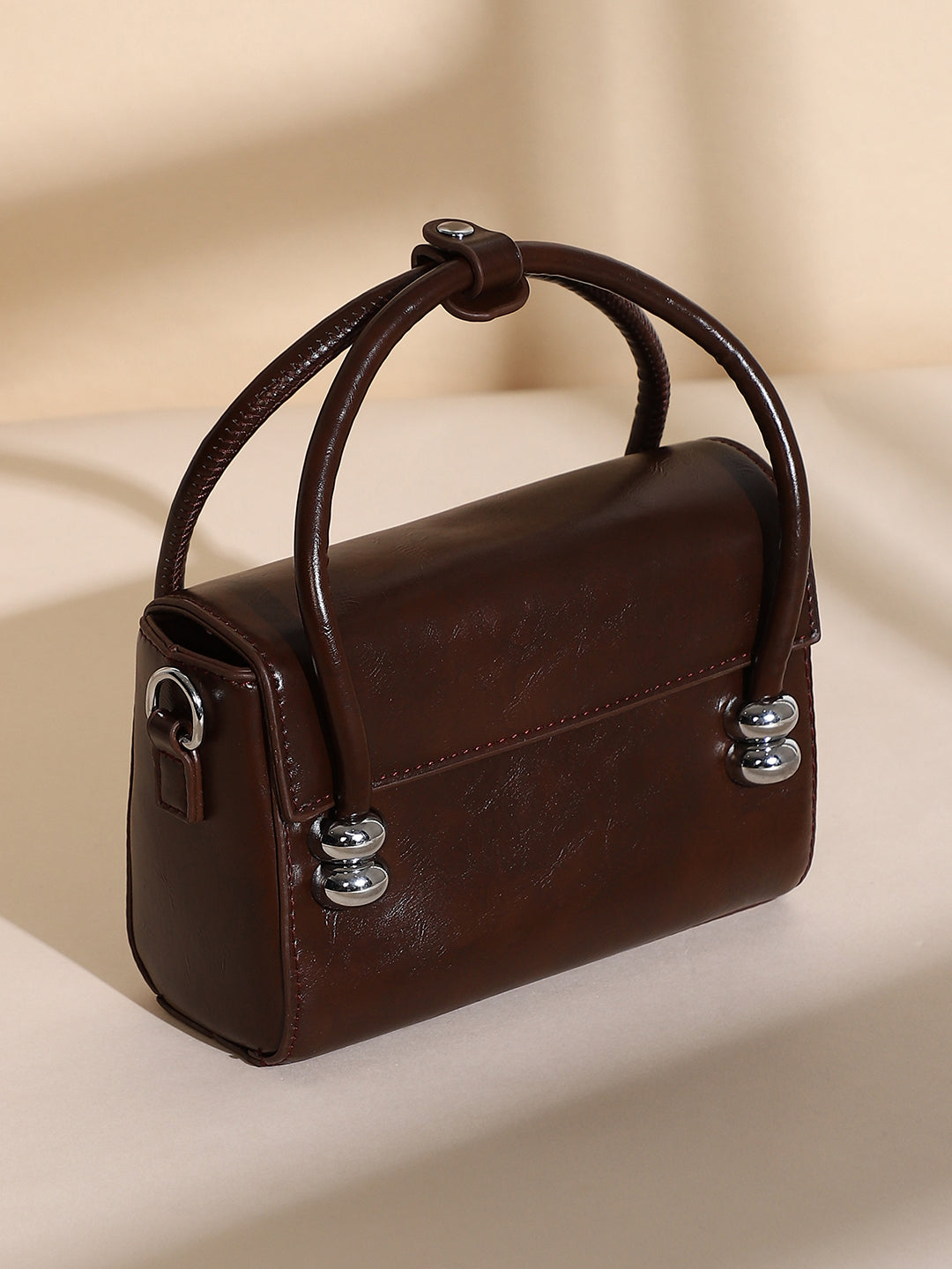 The Orb Mini Sling Bag - Coffee Brown