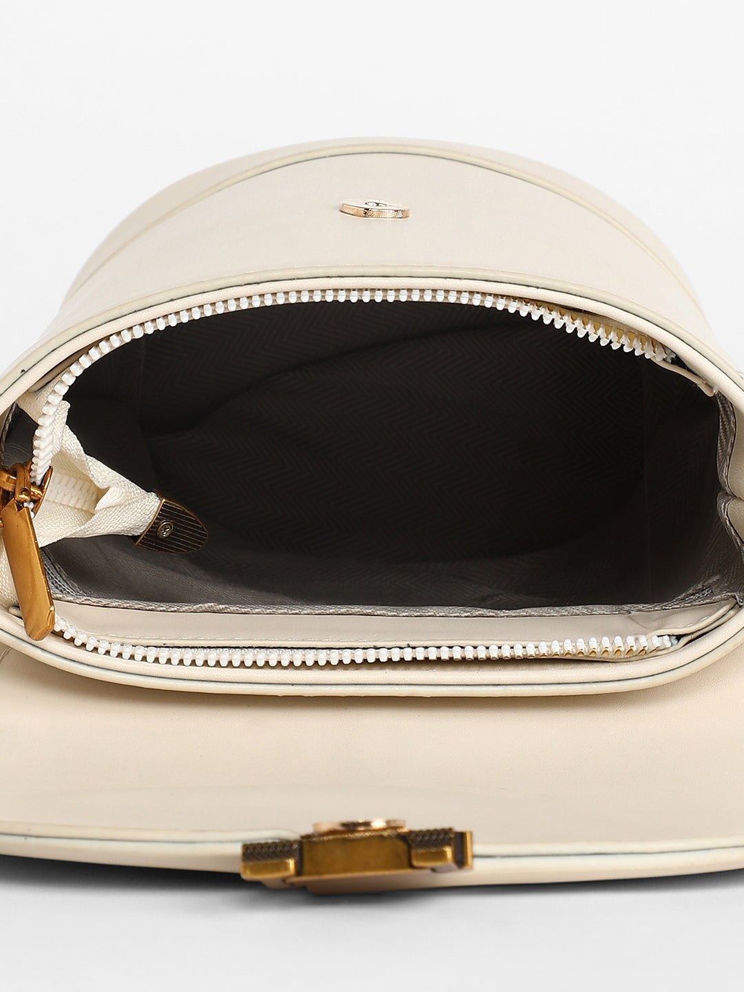 The Monogram Sling Bag - Ivory White