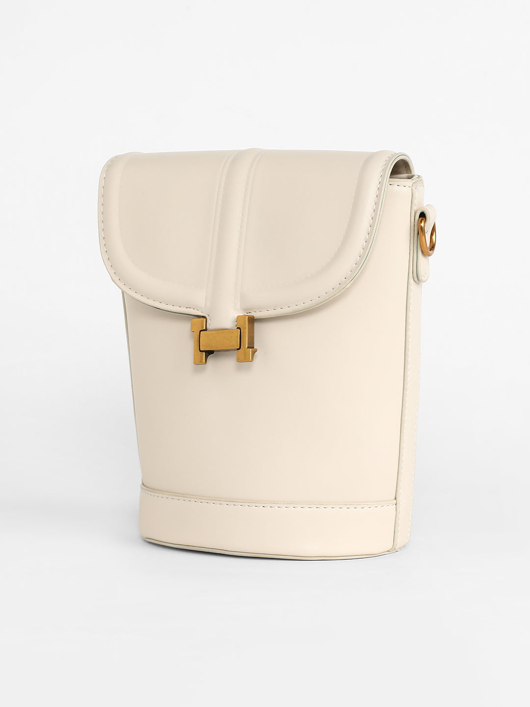 The Monogram Sling Bag - Ivory White