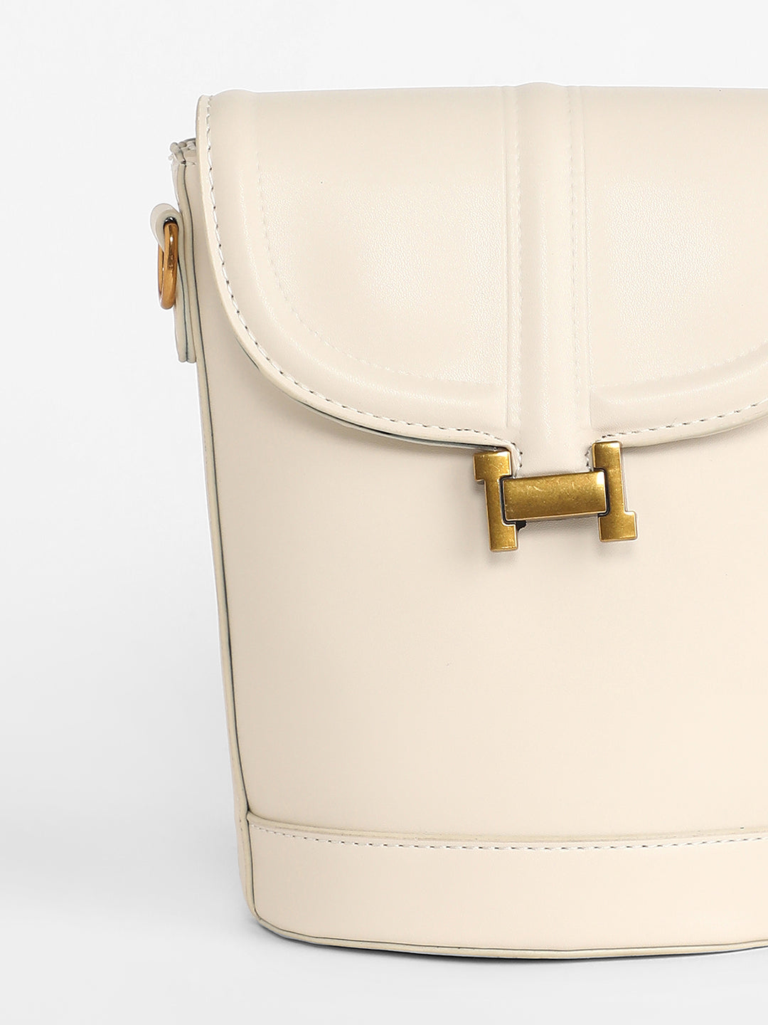 The Monogram Sling Bag - Ivory White