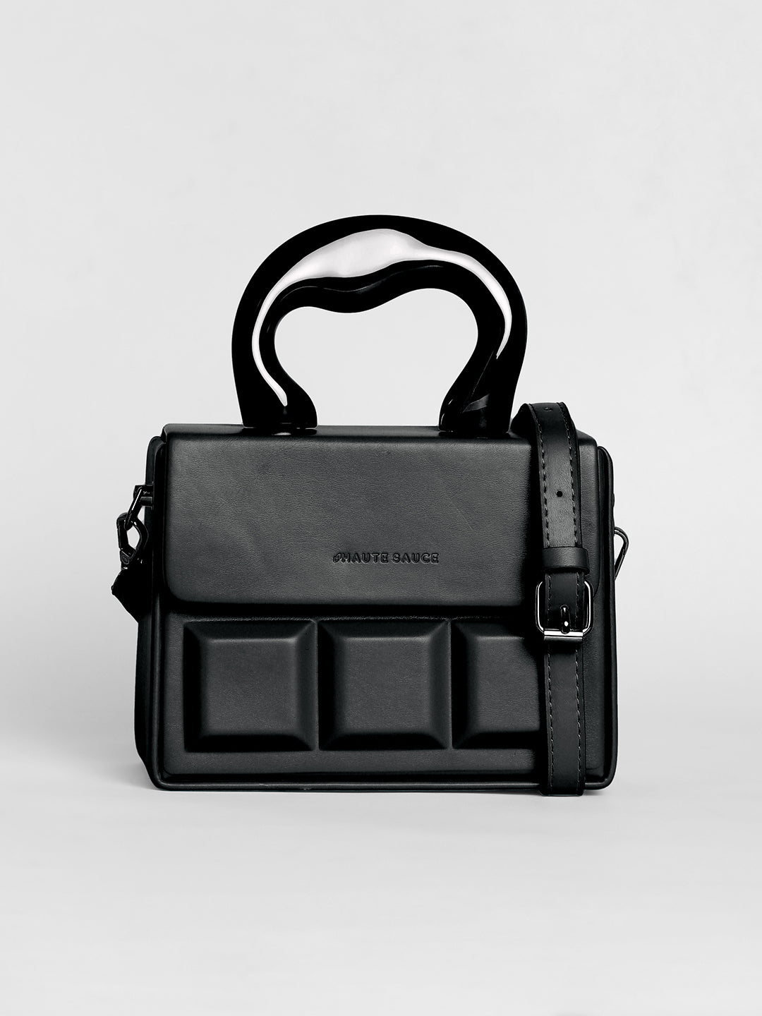 Women's The Caldera Quilt Hand Bag - Midnight Black