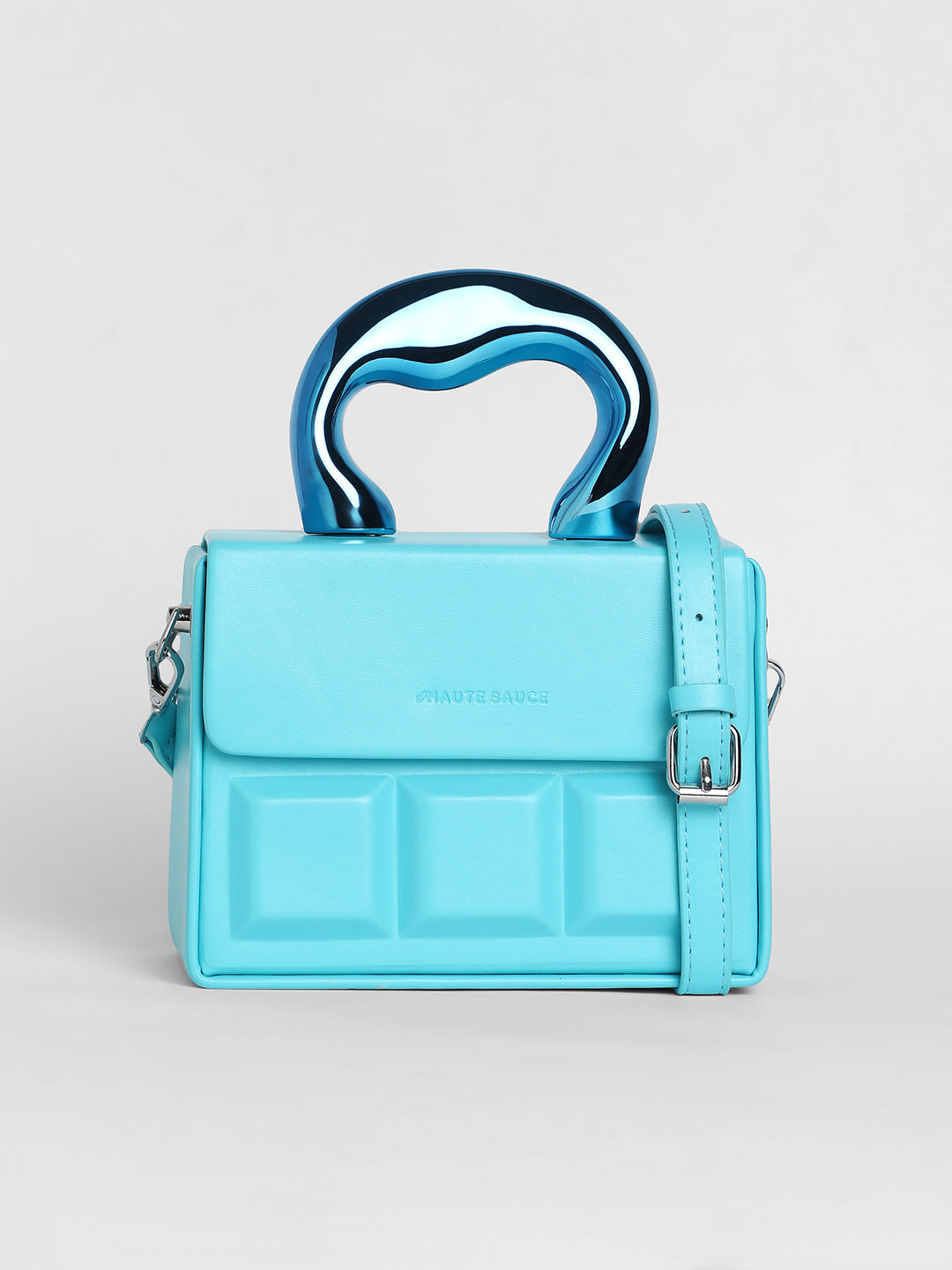 Women's The Caldera Quilt Hand Bag - Sky Blue