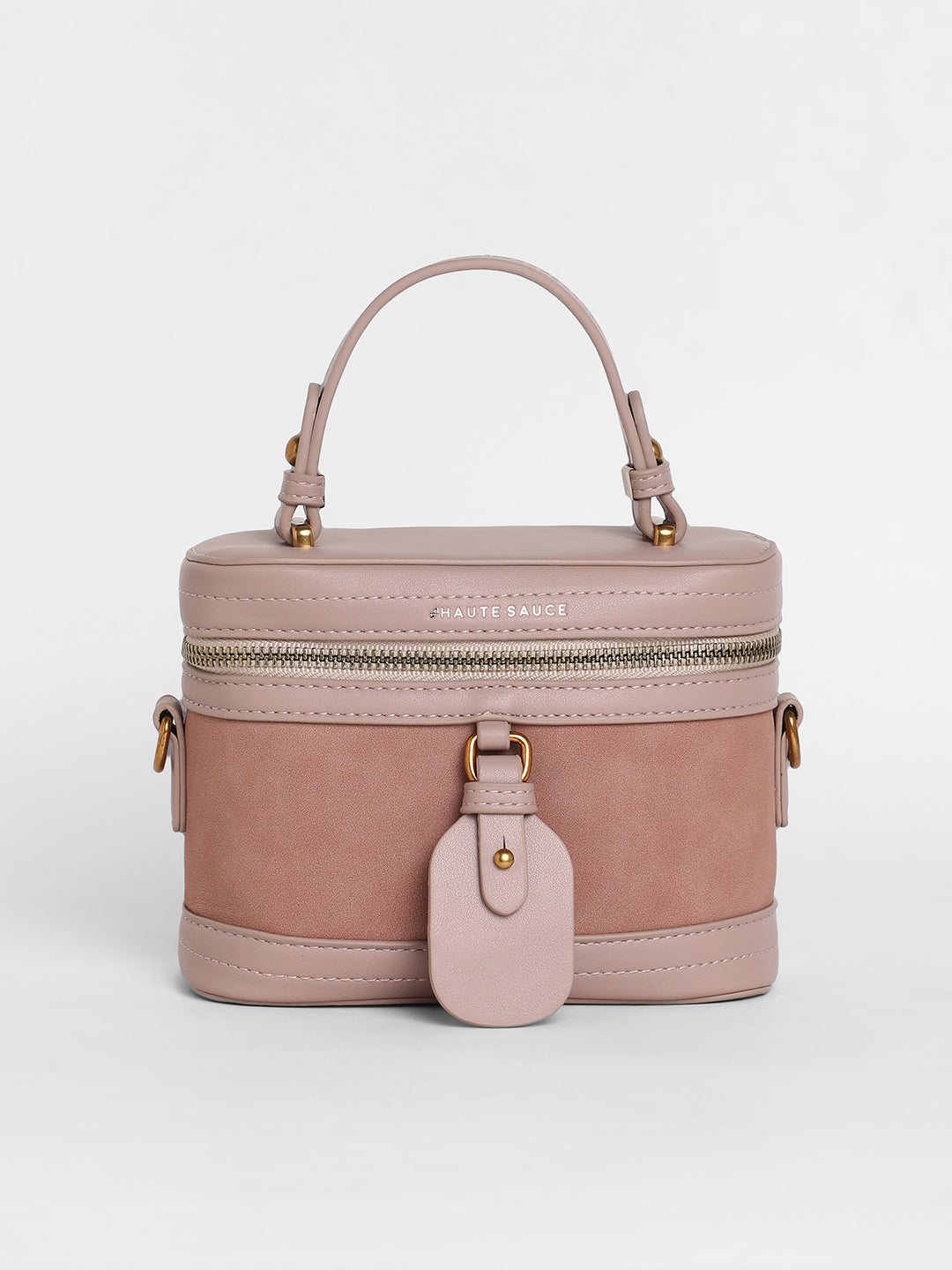 Women's The Velvet Oval Bucket Bag - Nude Pink