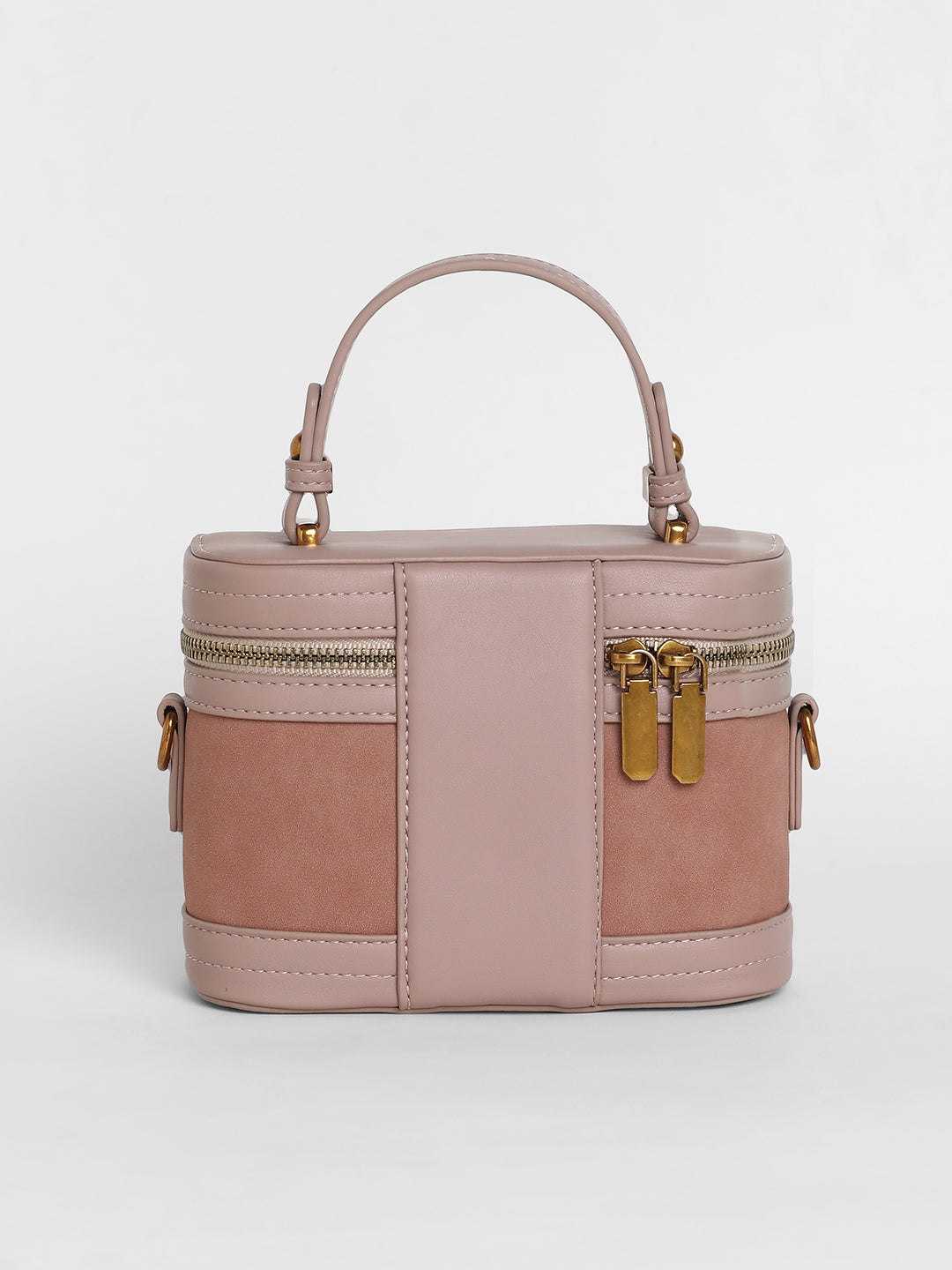 Women's The Velvet Oval Bucket Bag - Nude Pink