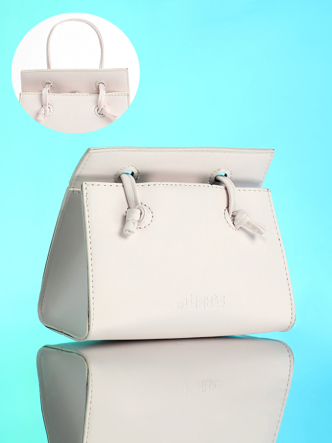 The Mini Piaga Sling Bag - Daisy White