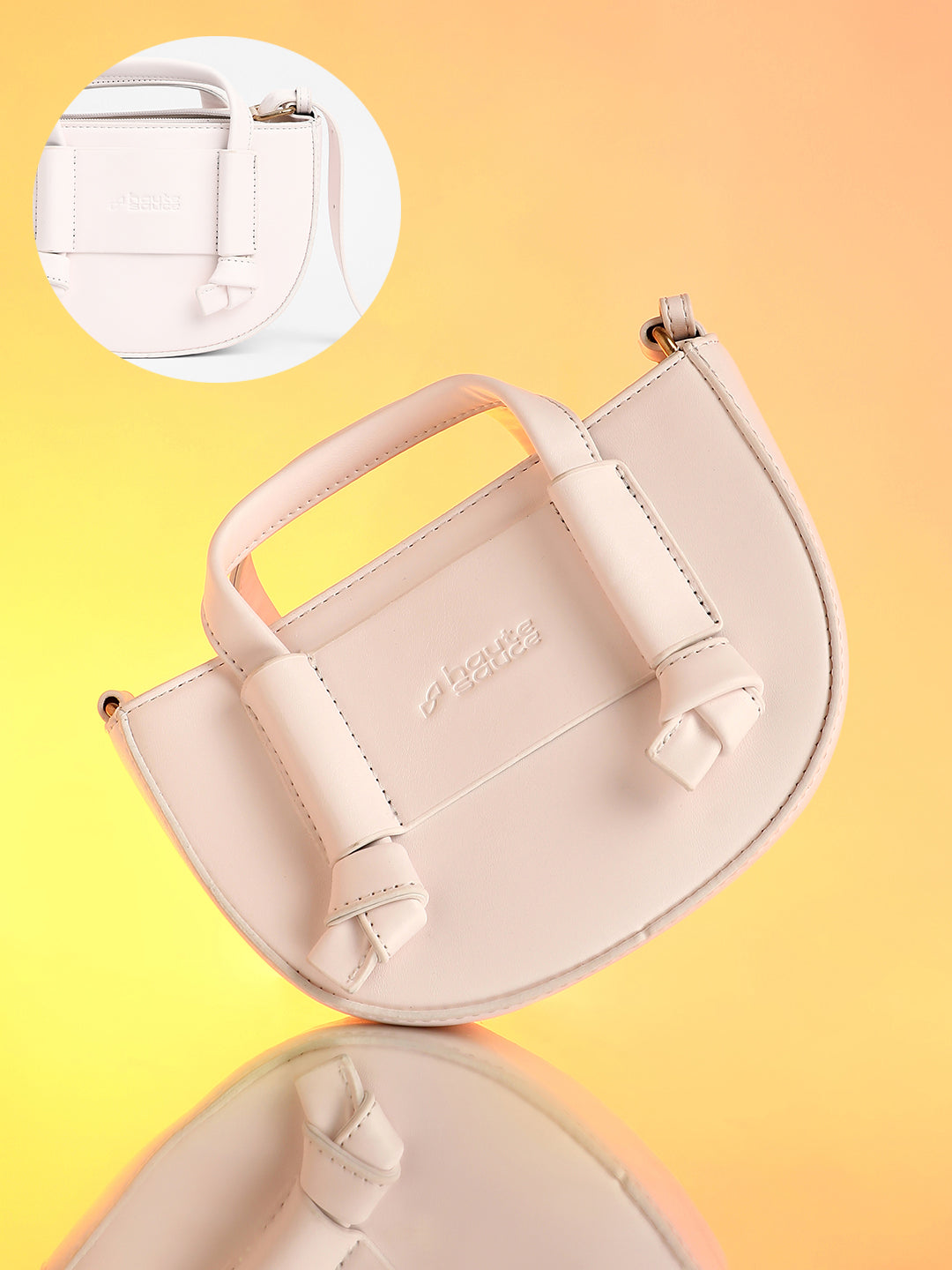 The Ville Sling Bag - Ivory White