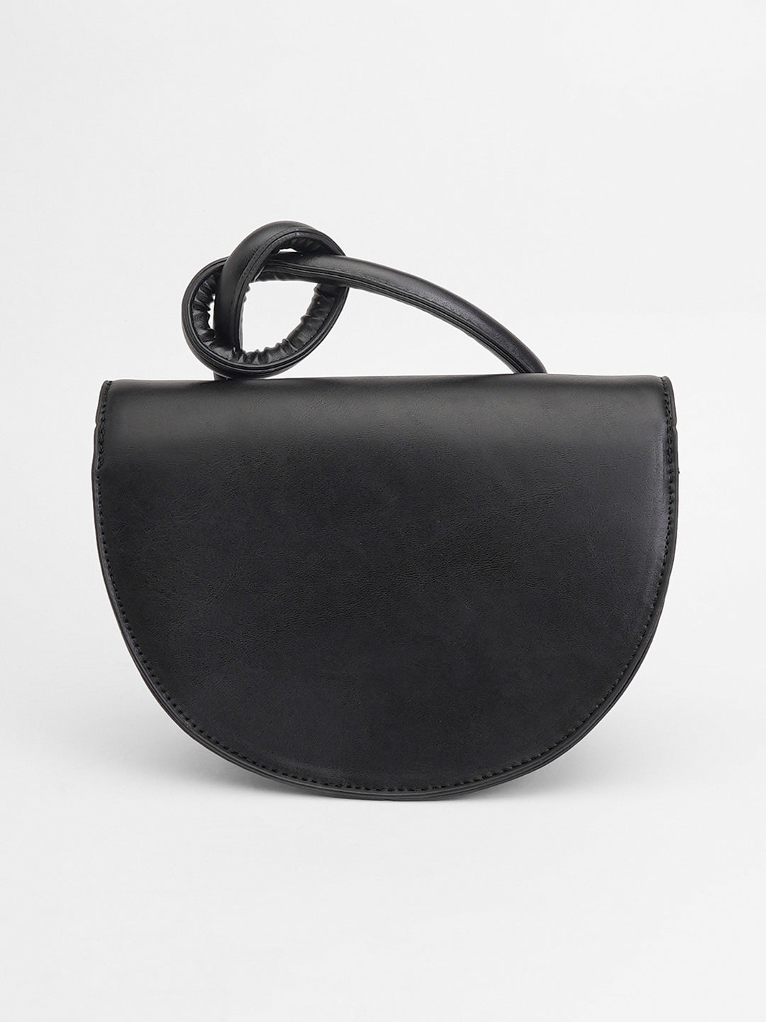 The Hanging Knot Hand Bag - Onyx Black