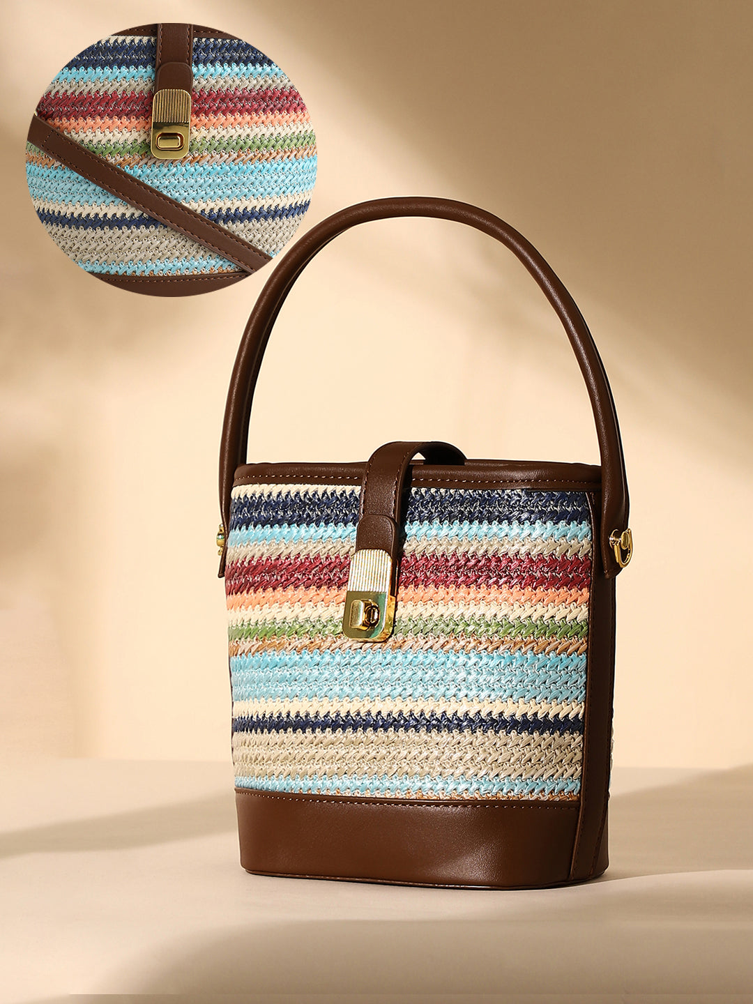 The Portofino Bucket Bag - Multicolour