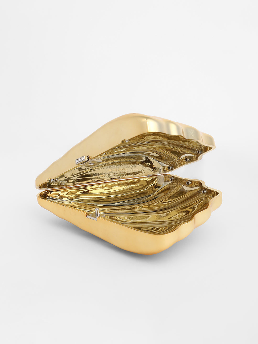 The Coquille Clutch Bag - California Gold