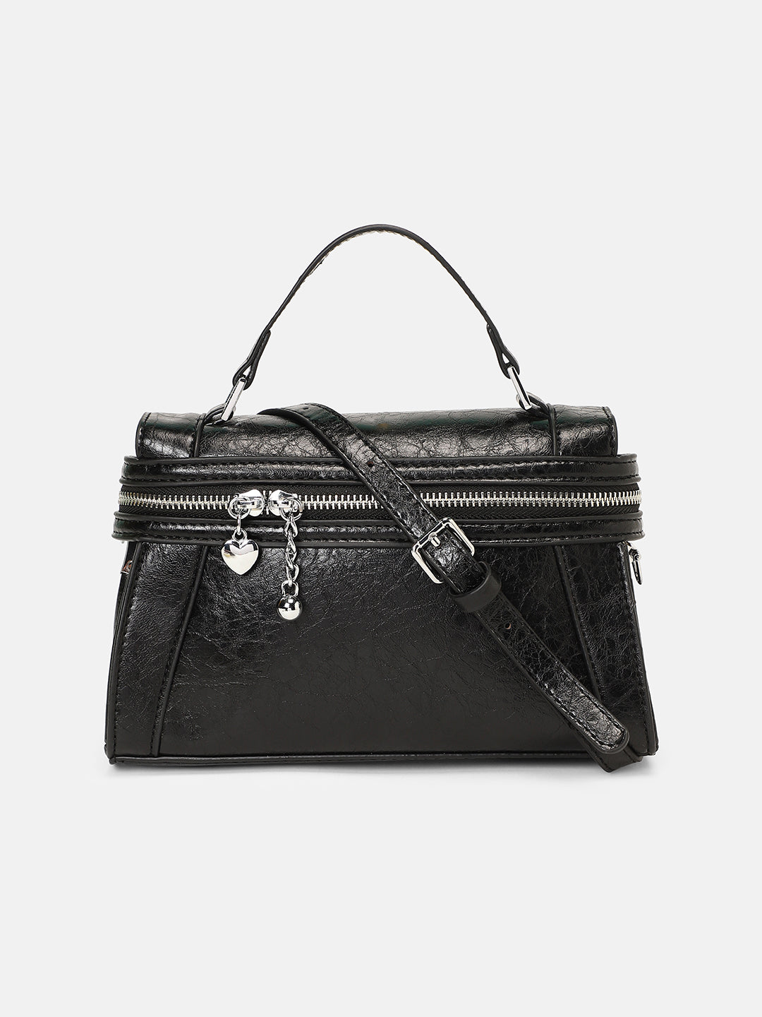 The Epistola Hand Bag - Onyx Black