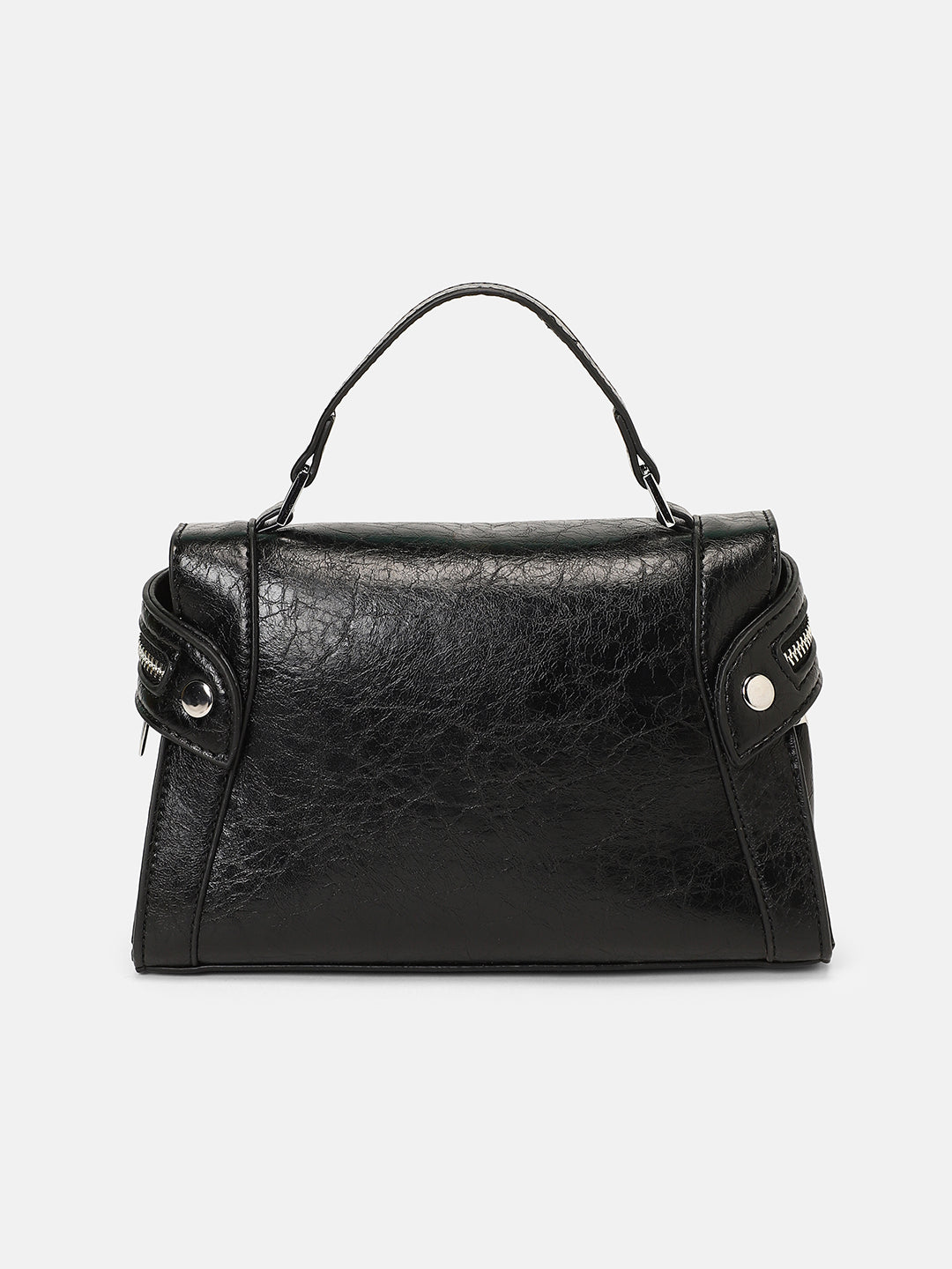 The Epistola Hand Bag - Onyx Black