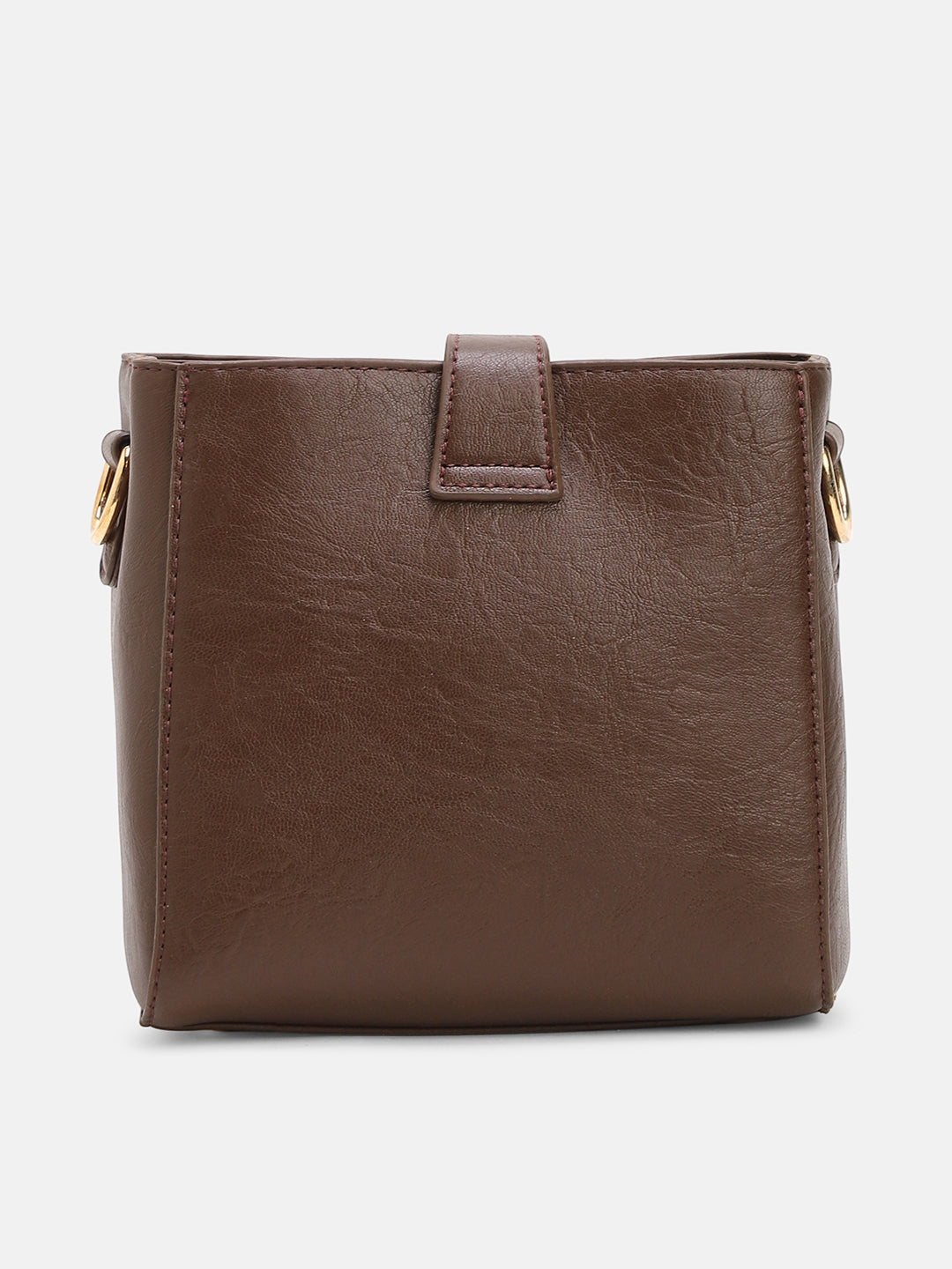 The Bucket Sling Bag - Chocolate Brown