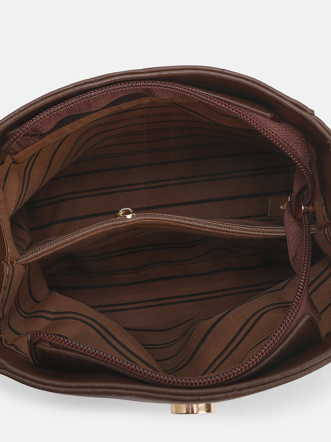 The Bucket Sling Bag - Chocolate Brown