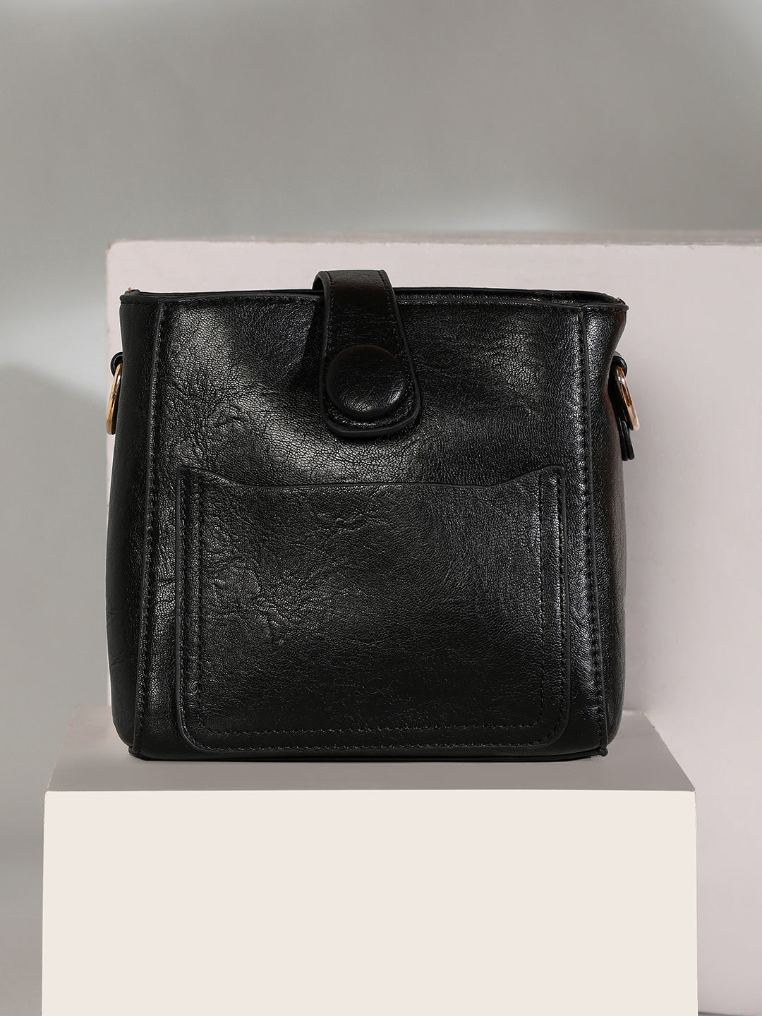 The Bucket Sling Bag - Onyx Black