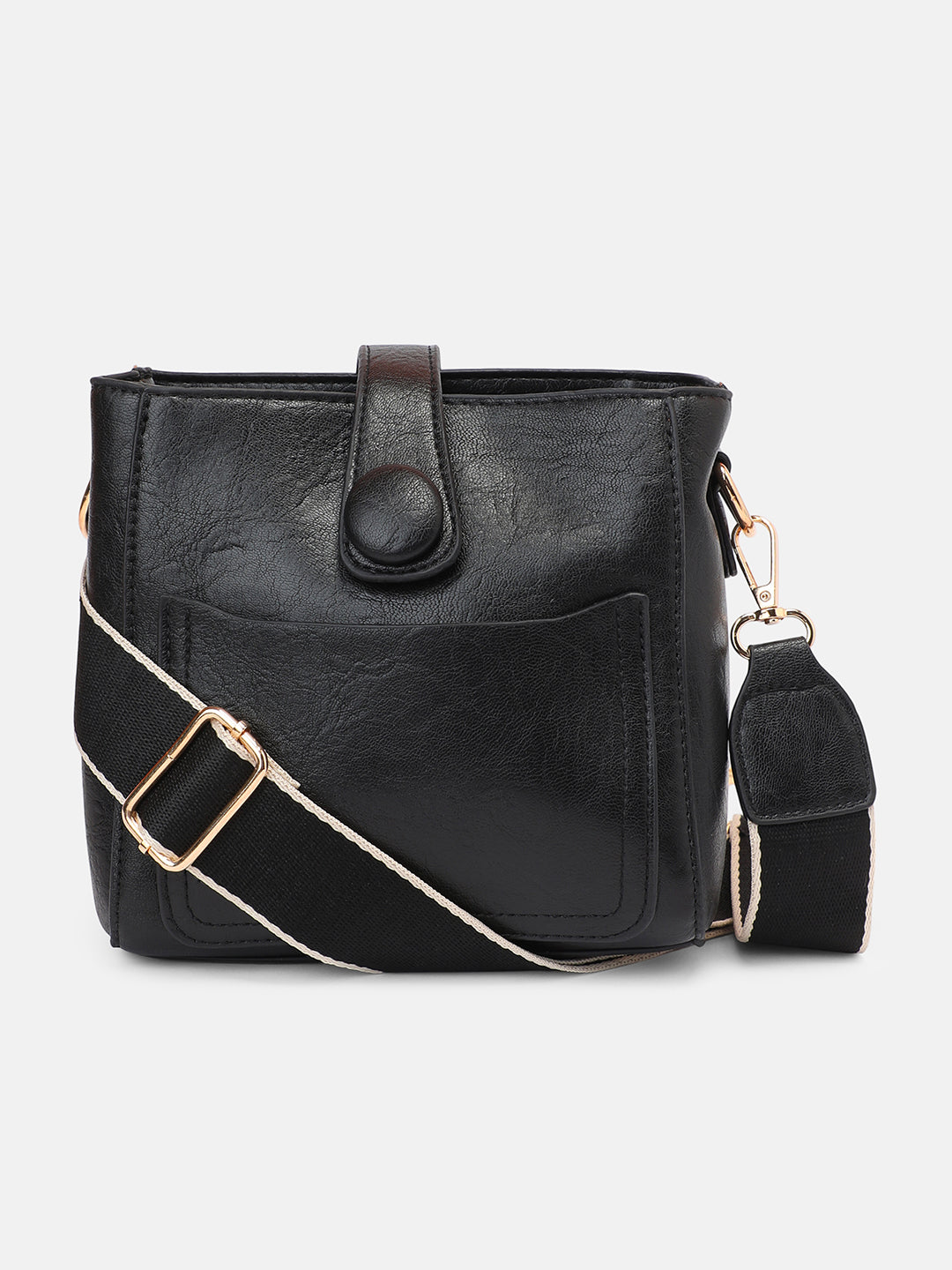 The Bucket Sling Bag - Onyx Black