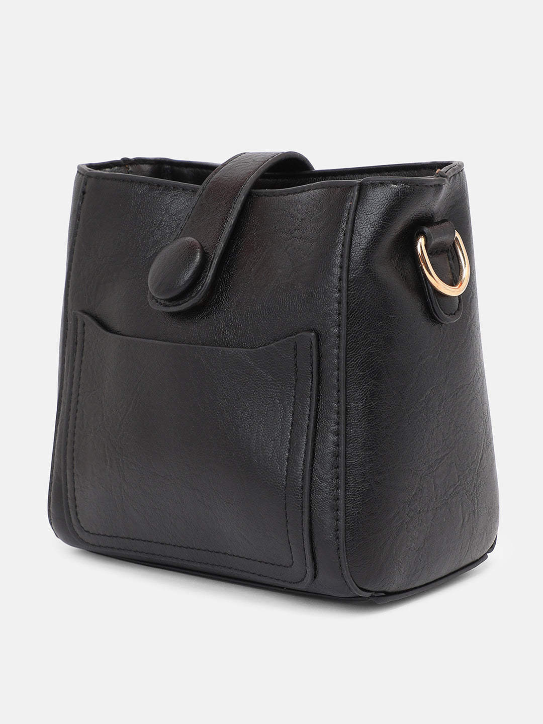 The Bucket Sling Bag - Onyx Black