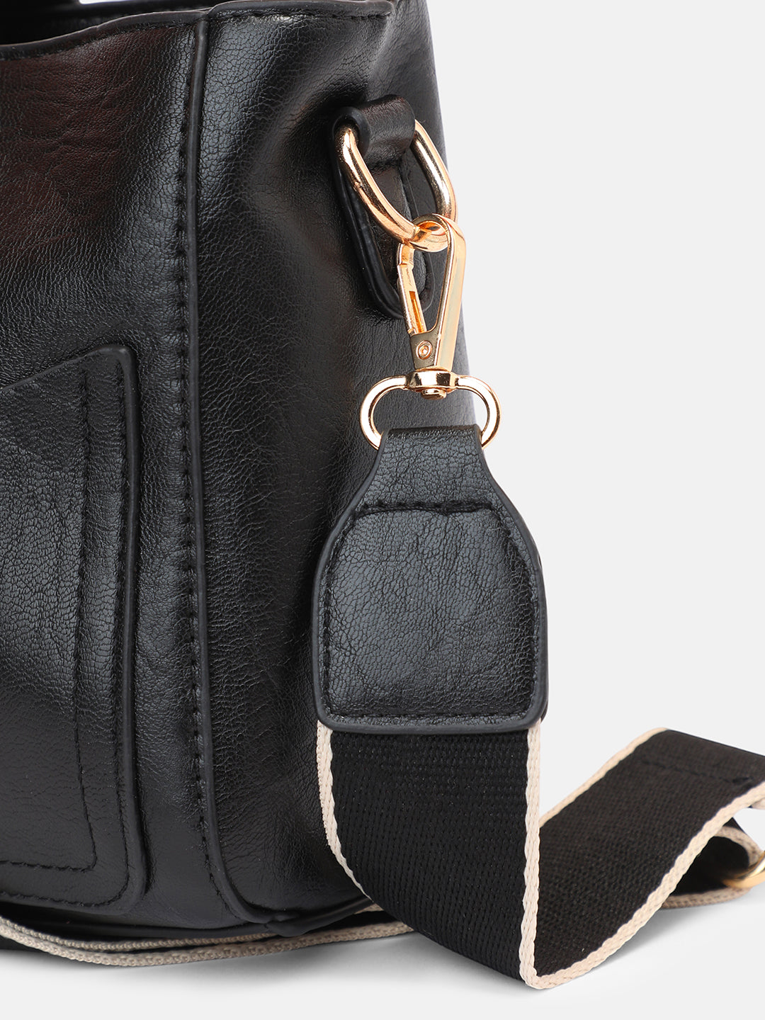 The Bucket Sling Bag - Onyx Black