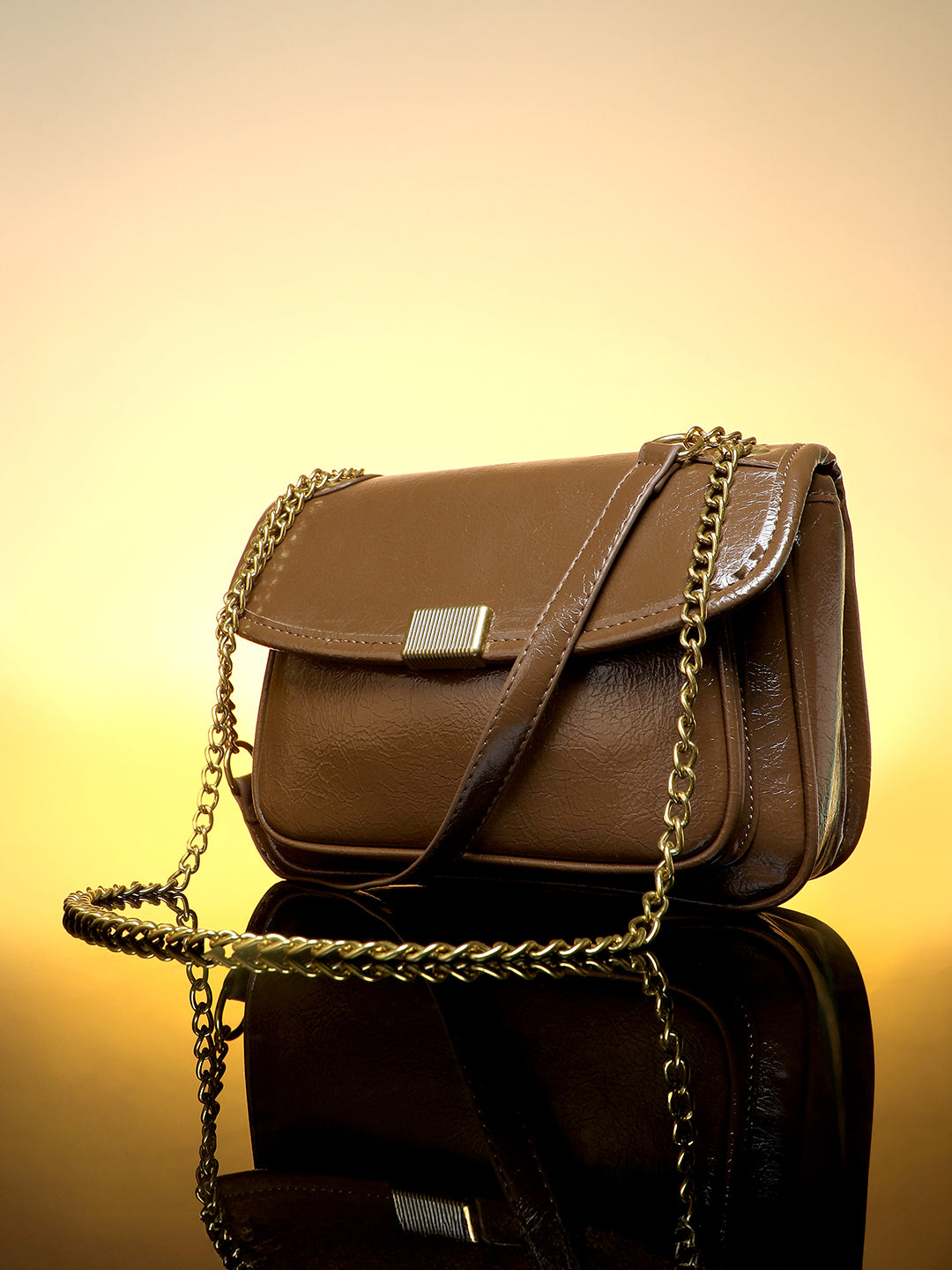 The Diem Sling Bag - Chocolate Brown