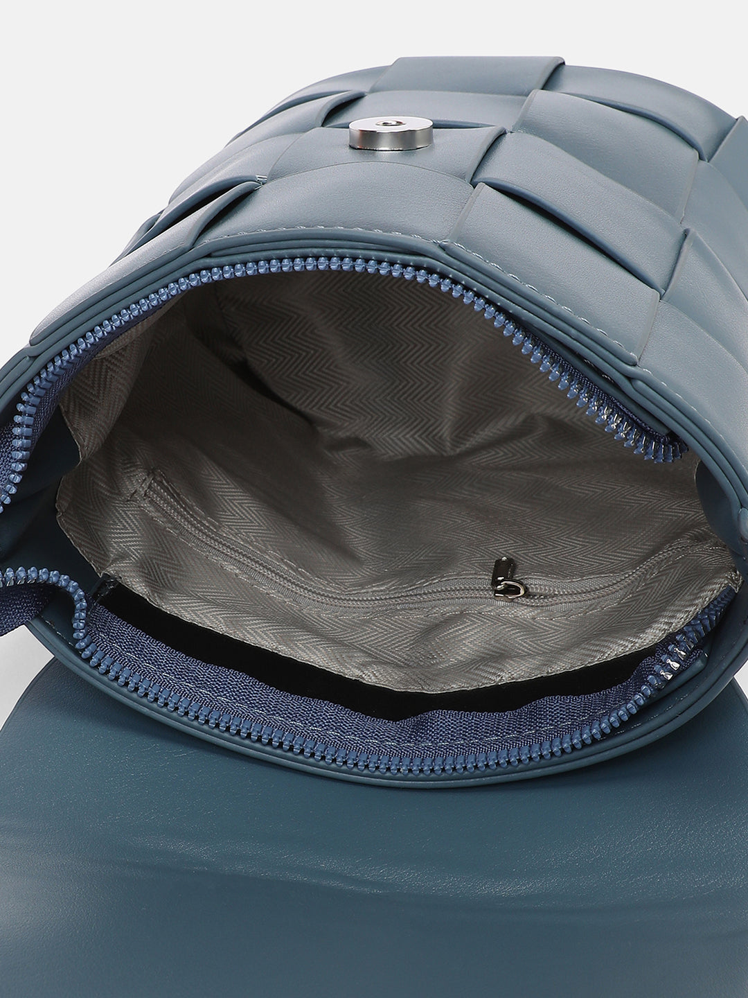 The Basket Sling Bag - Steel Blue