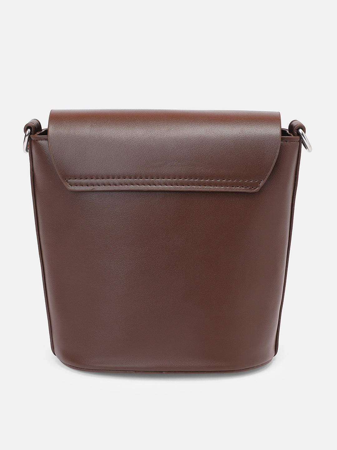 The Basket Sling Bag - Mocha Brown