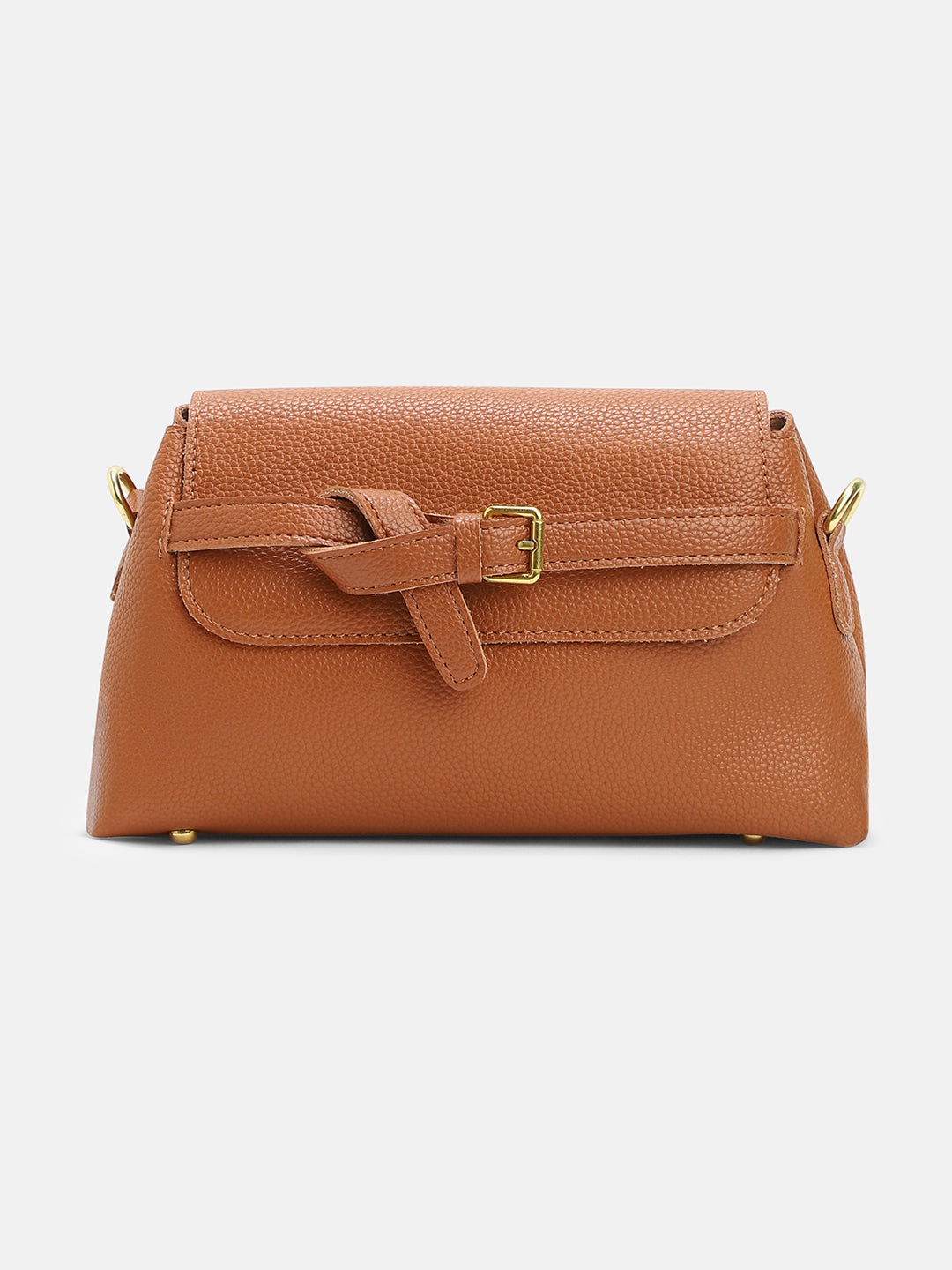 The Buckle Sling Bag - Terracotta Brown