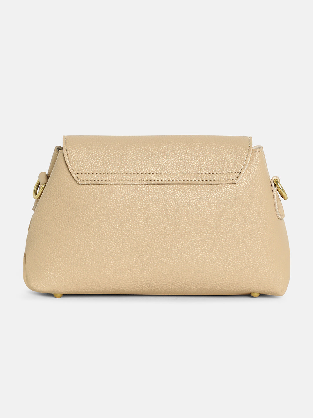 The Buckle Sling Bag - Buff Beige