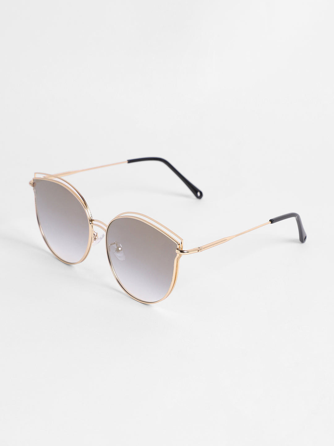 Metallic Cateye Sunglasses