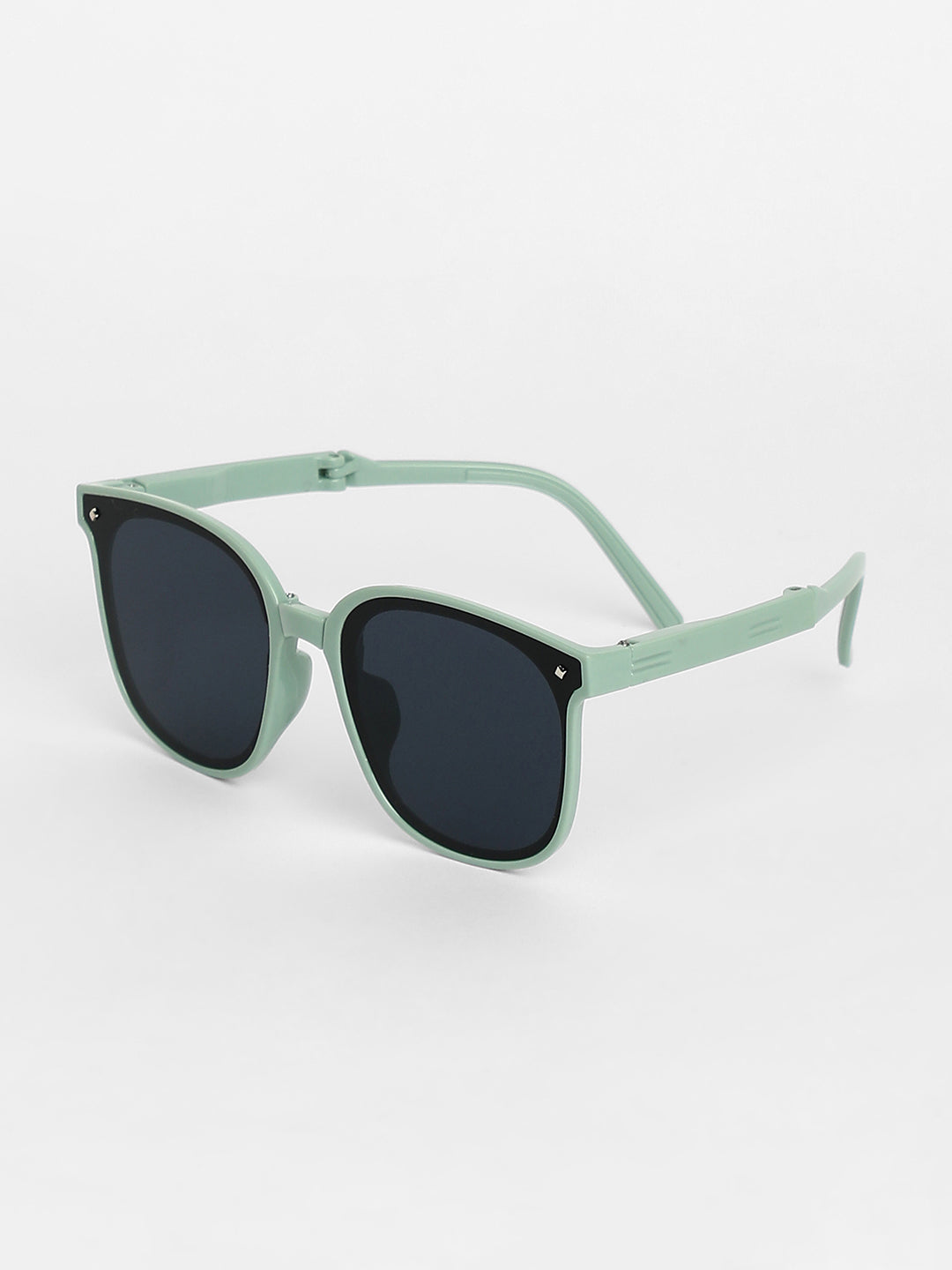 Foldable Wayfarer Sunglasses - Green