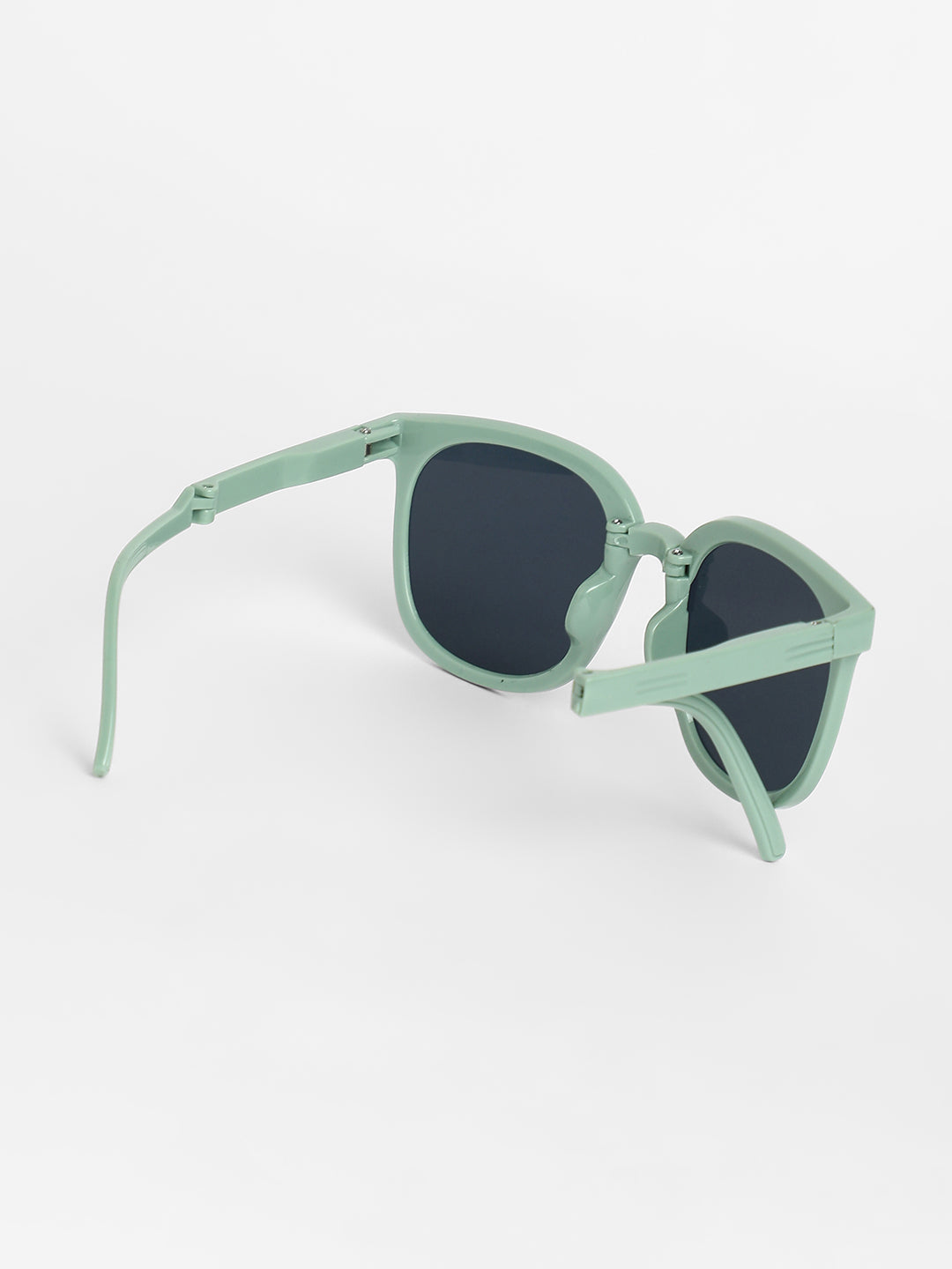 Foldable Wayfarer Sunglasses - Green