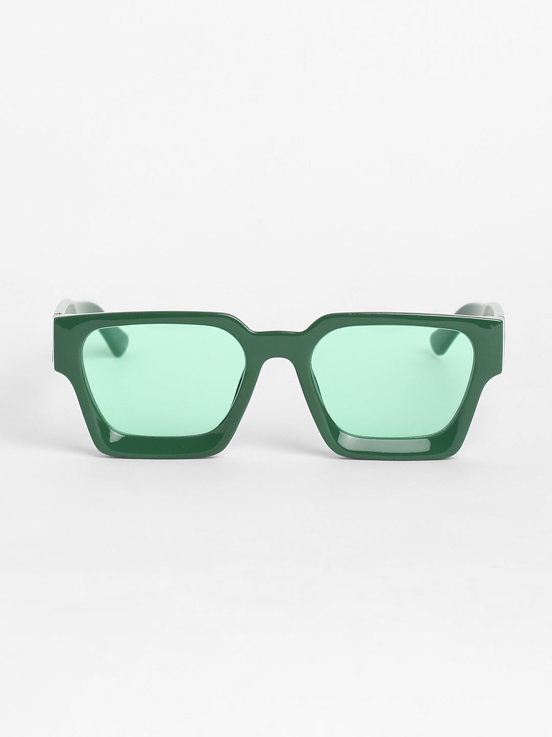 Chunky Wayfarer Sunglasses - Green