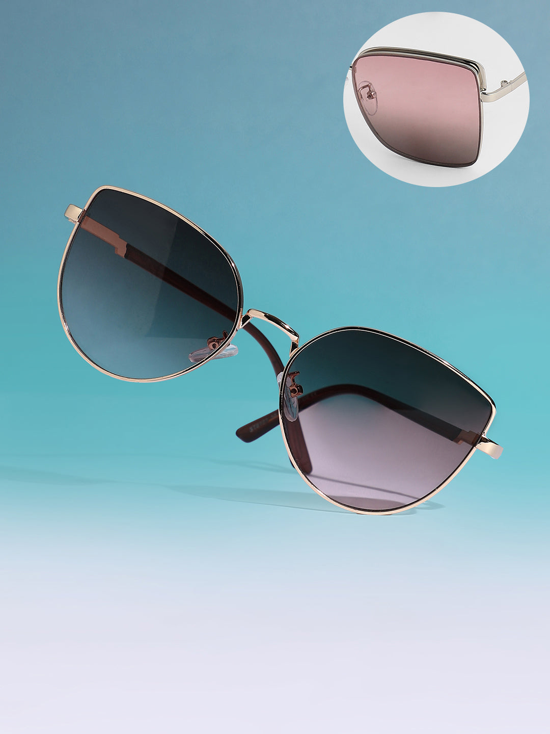 Gradient Cateye Sunglasses