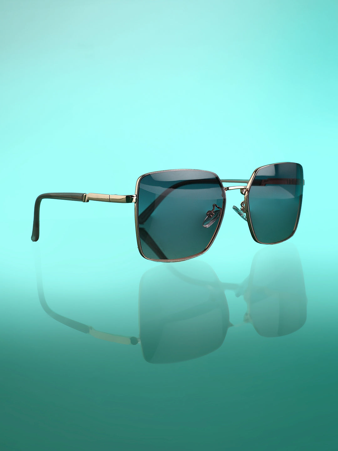 Gradient Geometric Sunglasses