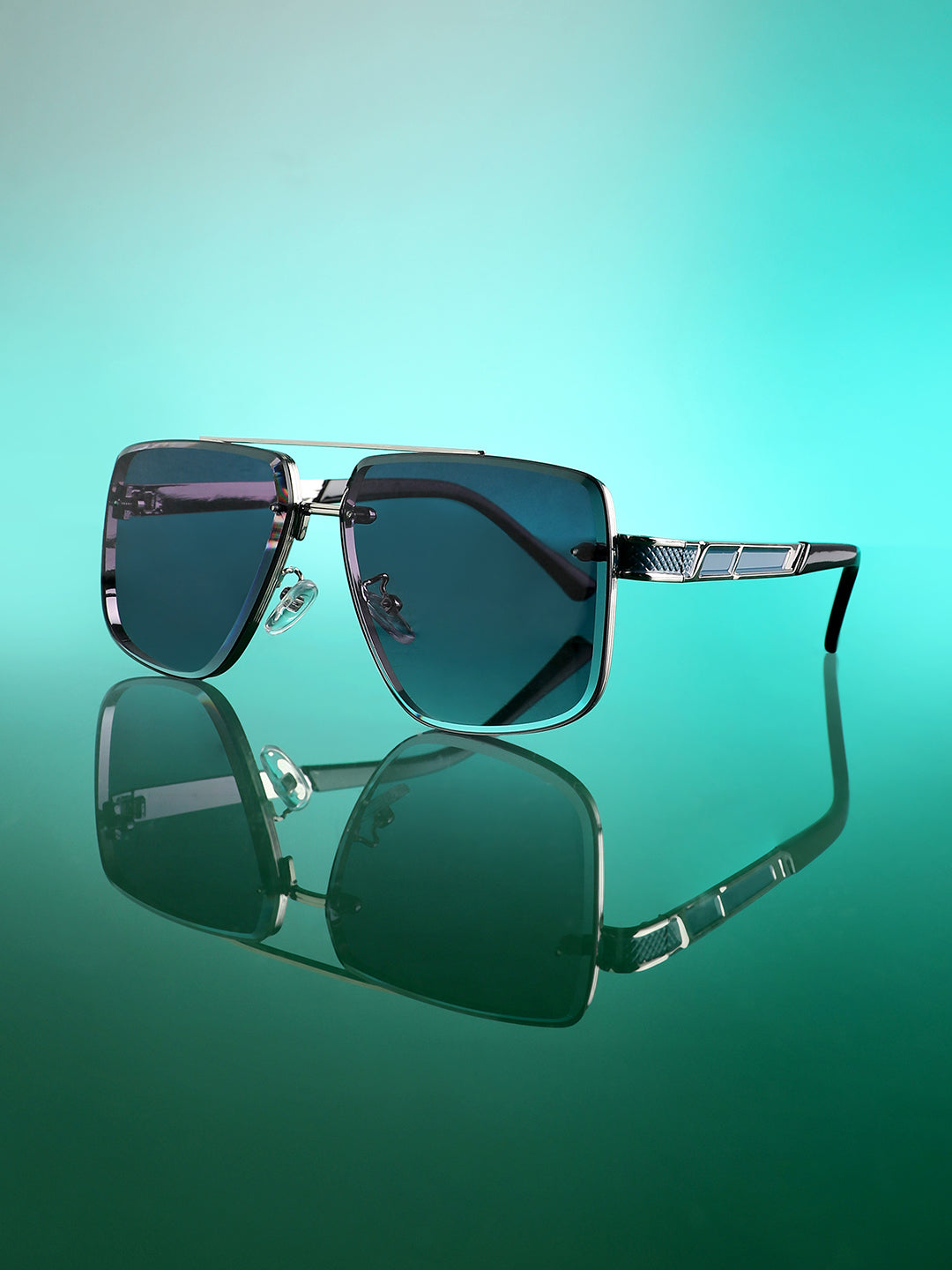 Block Aviator Sunglasses