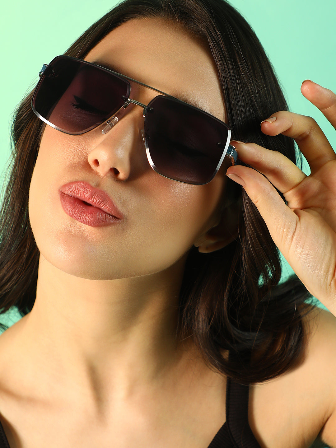 Block Aviator Sunglasses