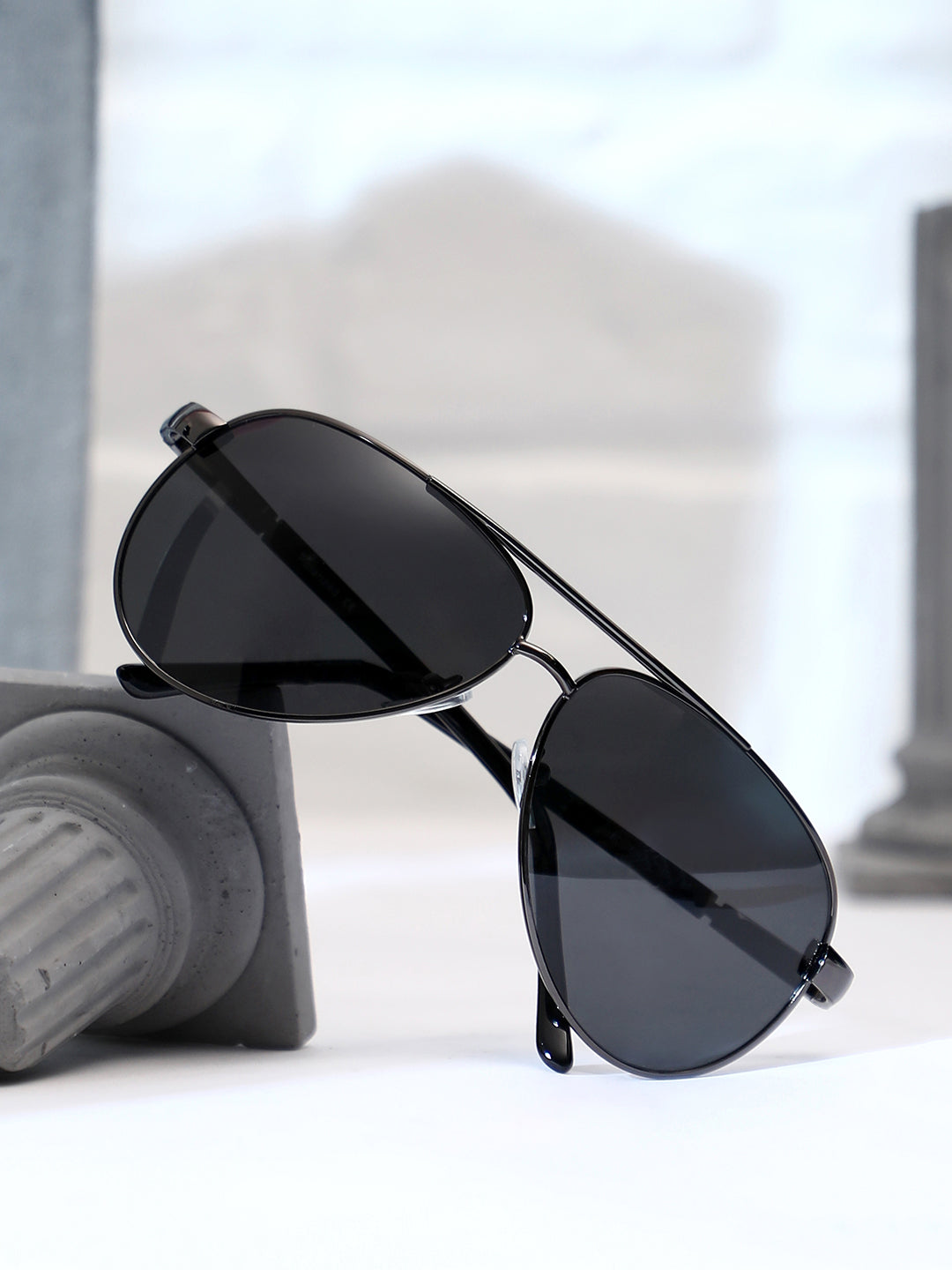 The Classic Aviator Sunglasses - Onyx Black