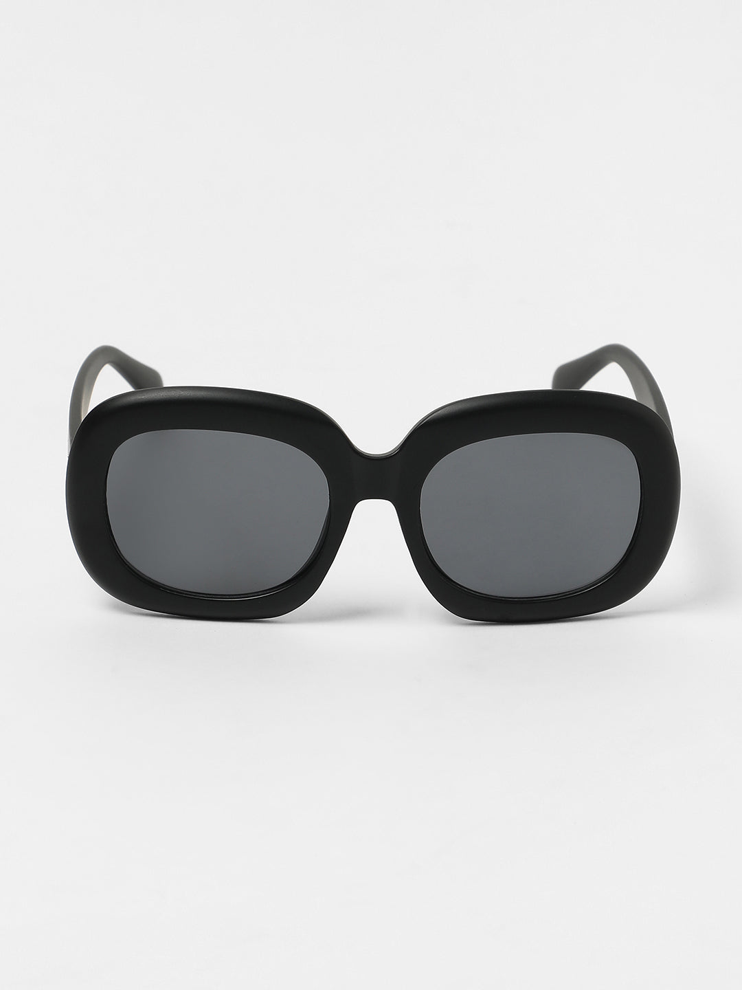 The Airport Oversized Sunglasses - Onyx Black