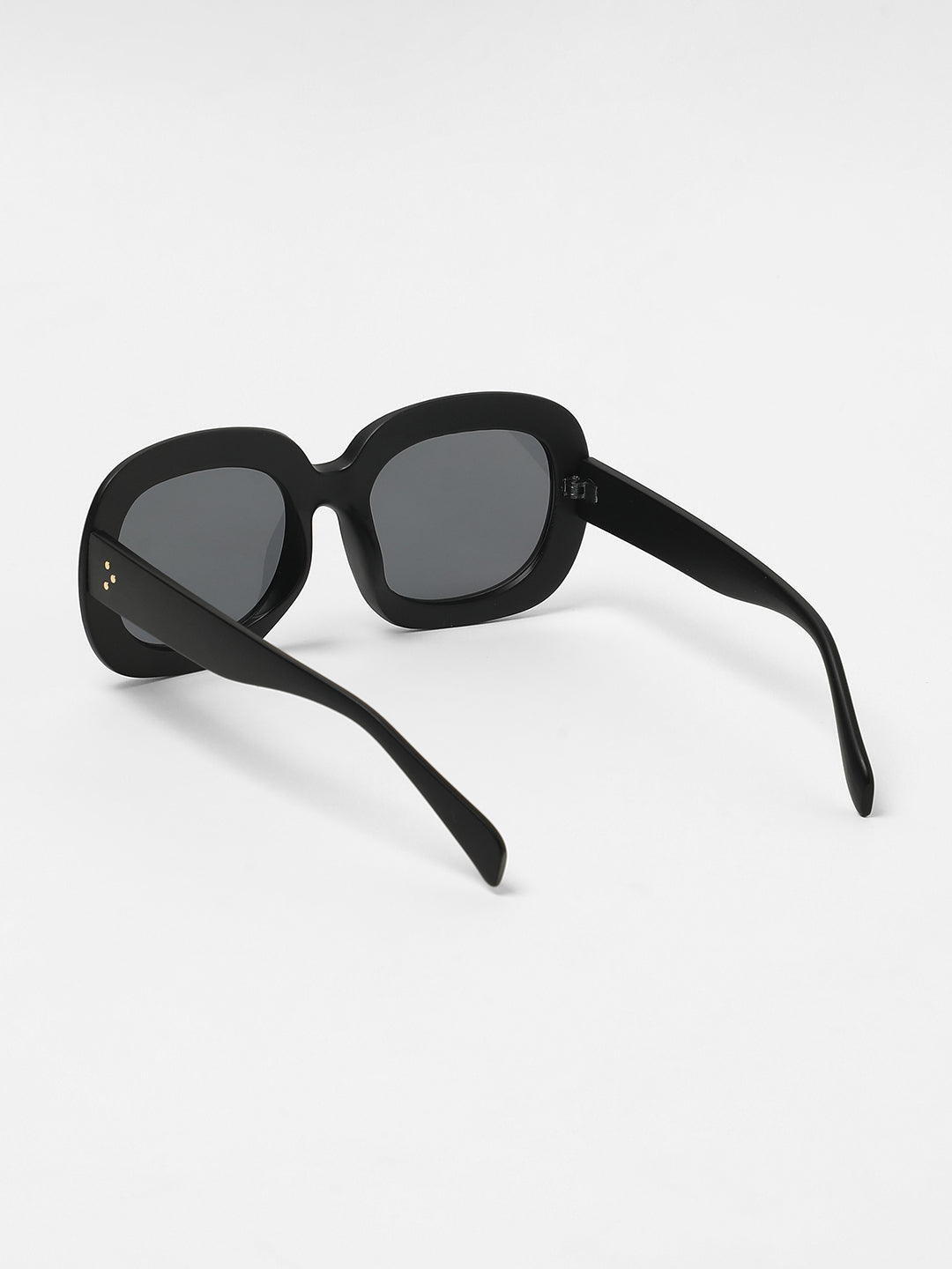 The Airport Oversized Sunglasses - Onyx Black